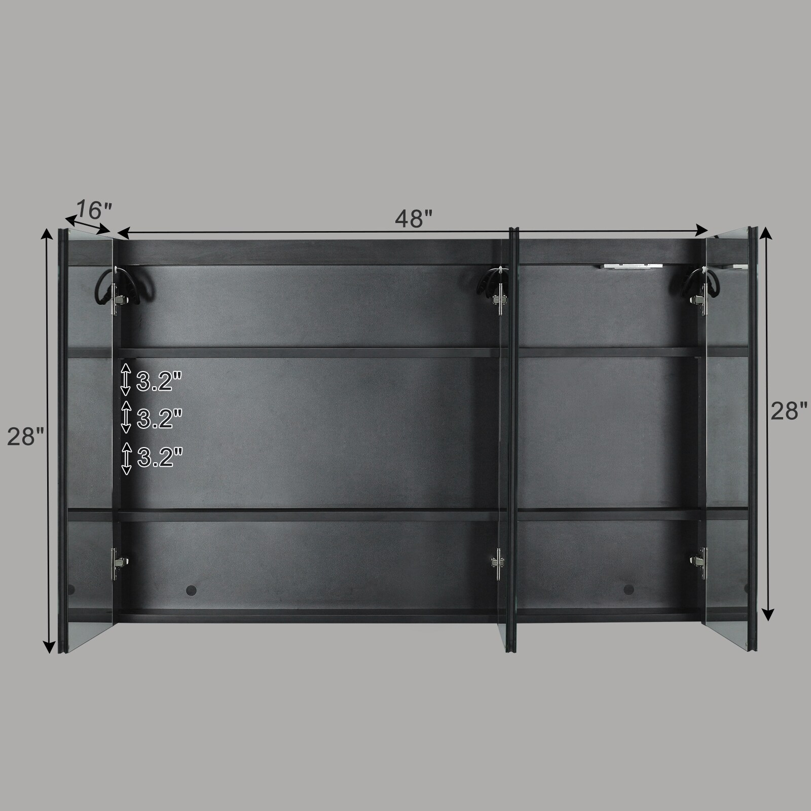 Winado LO1G52001657 Bathroom-Medicine-Cabinets - View #6