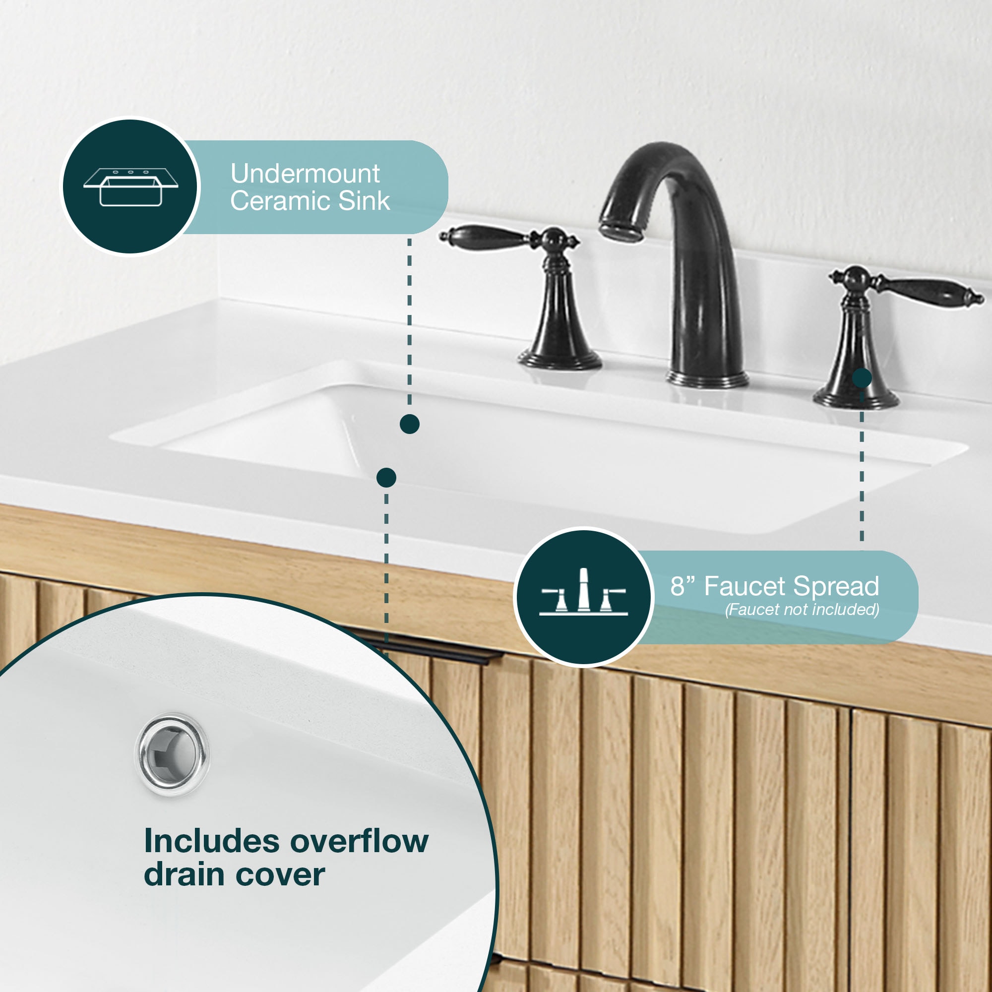 Origin 21 TINDALL 60C Bath-Vanity-Combo - View #6