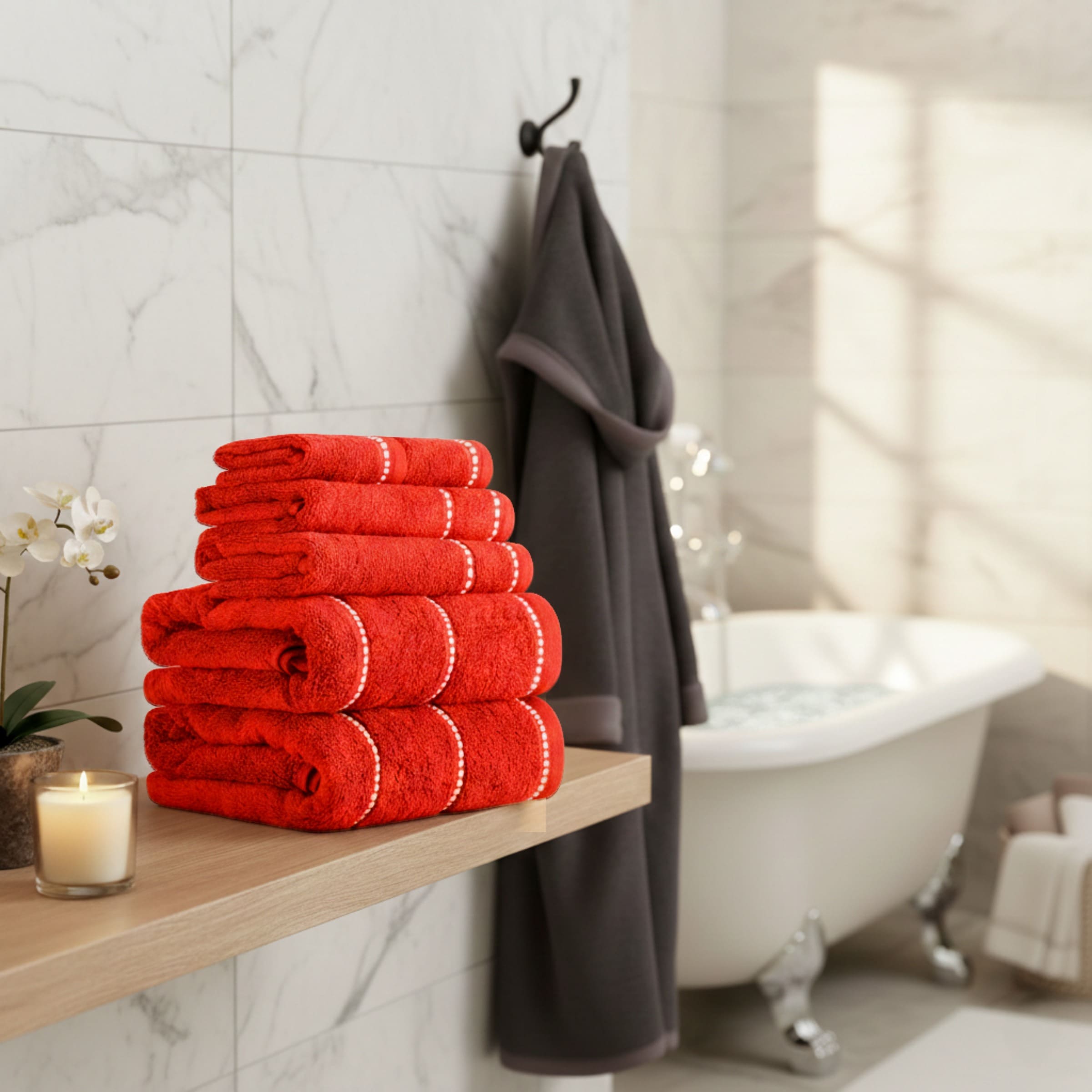 Hastings Home 212695YTU Bath-Towels - View #2