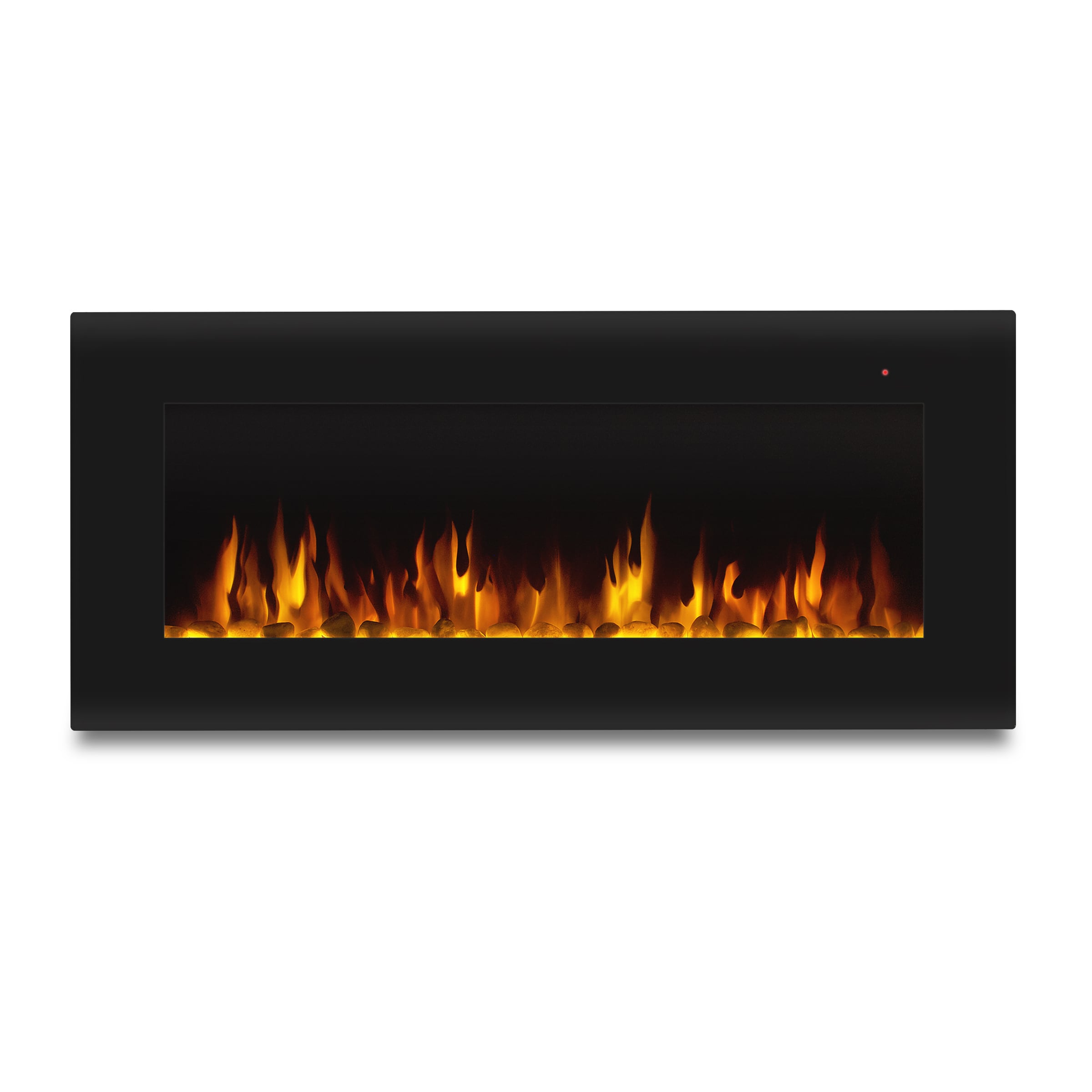 Real Flame 40-in W Black Fan-forced Electric Fireplace 1340E-BK Sansujyuku sansujyuku.com