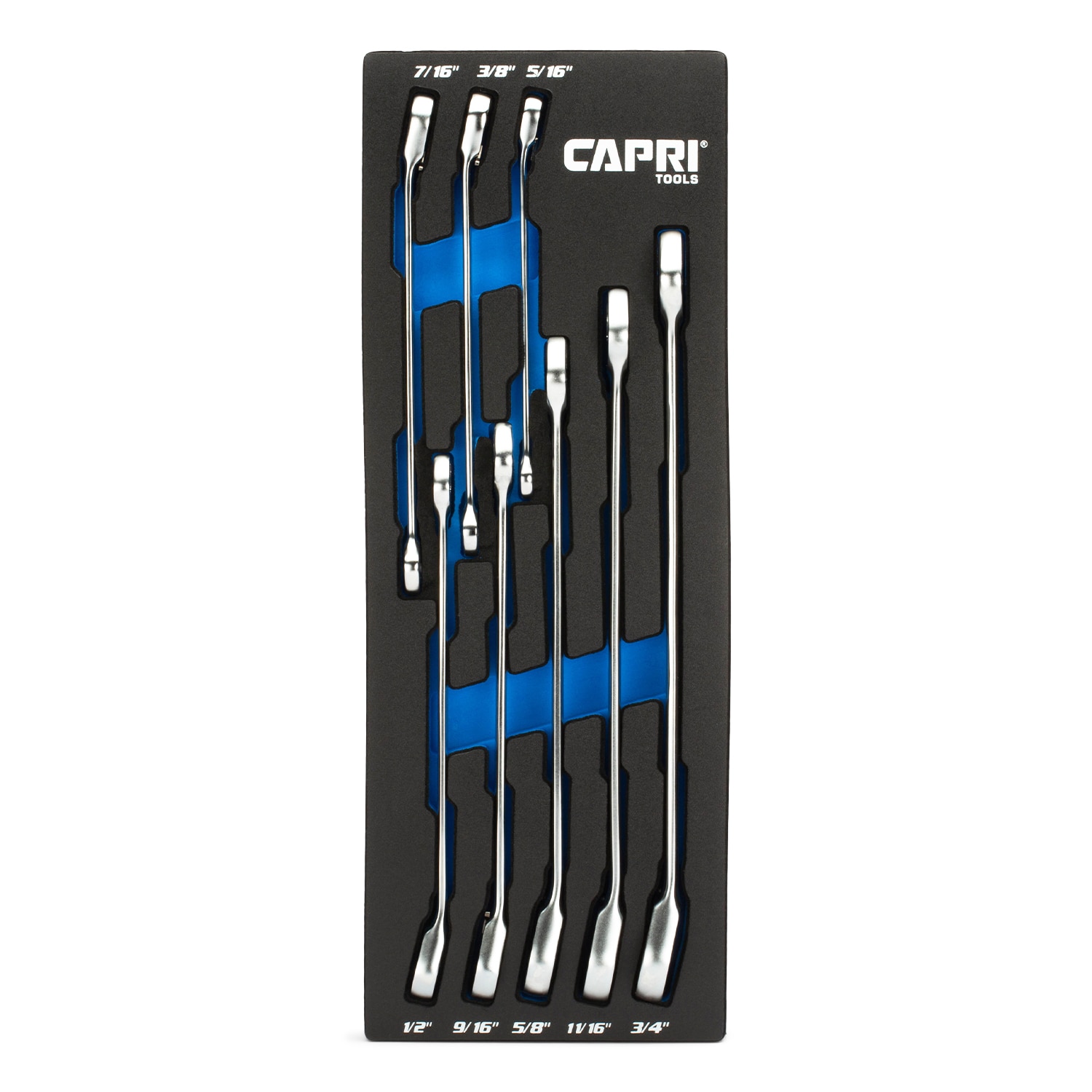 Capri Tools 8 -Piece Set Standard (SAE) Ratchet Wrench #CP15800-8ST