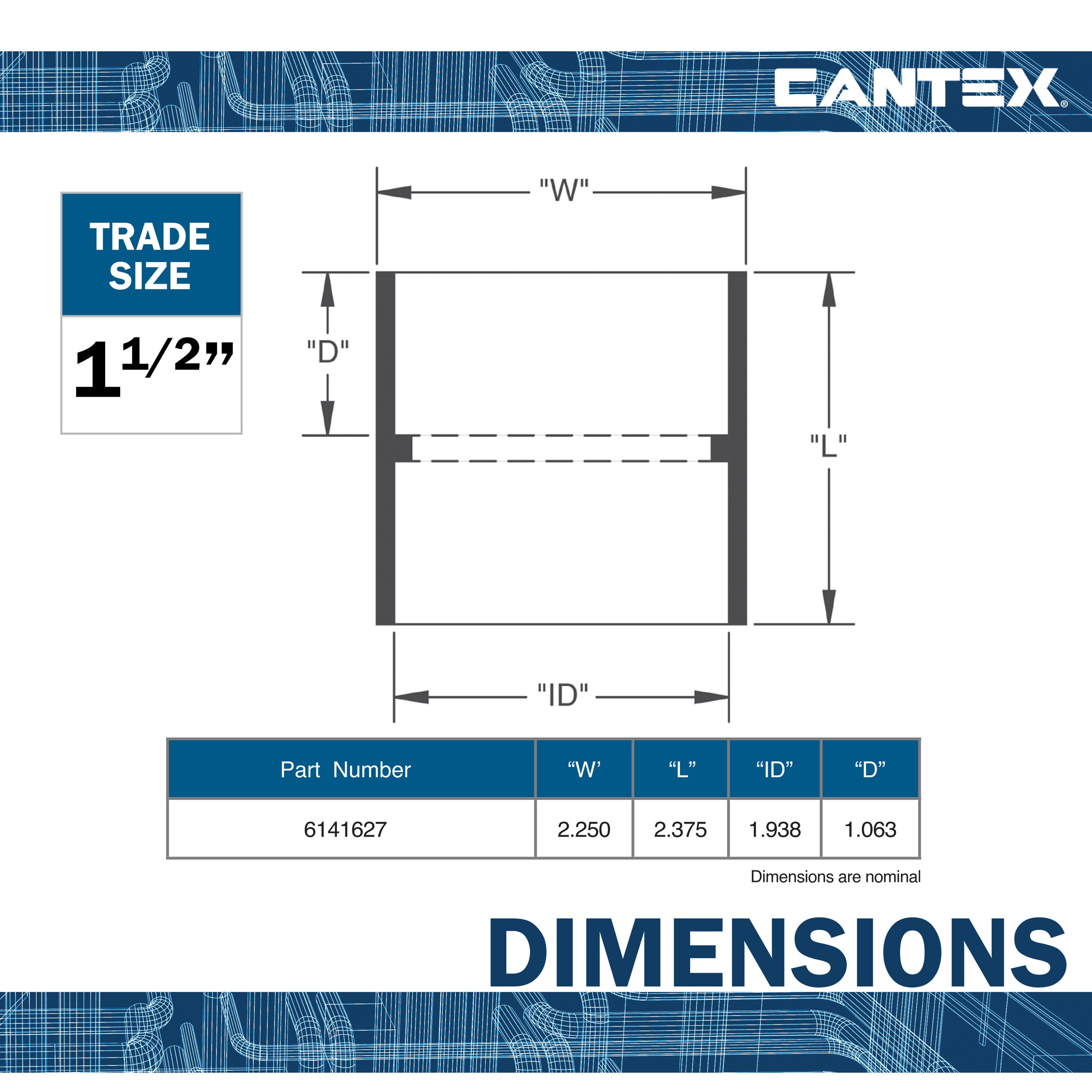 CANTEX L6141627 Conduit-Fittings - View #5