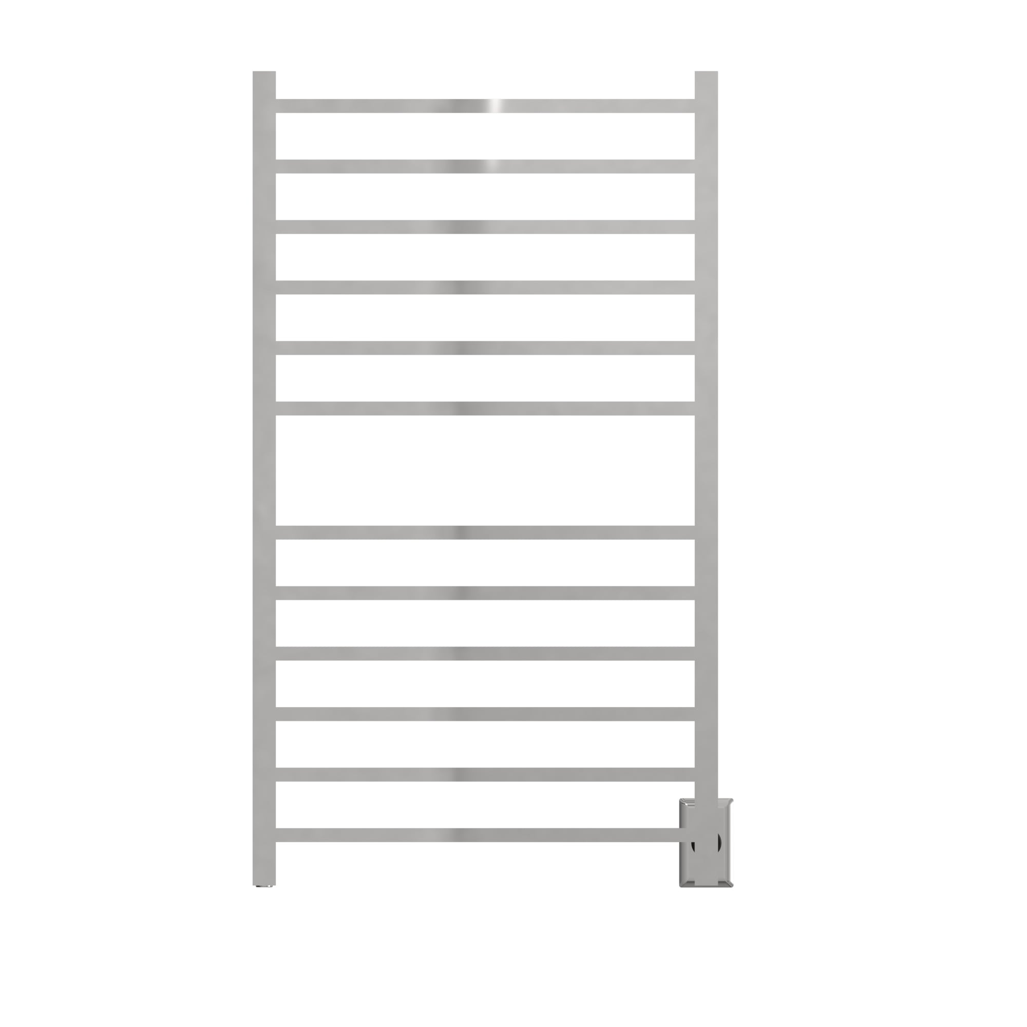 Amba Products RSWHL-P Polished Stainless Hardwired Wall mount Towel Warmer 24.5-Inches x 4.75-Inches x 41-Inches
