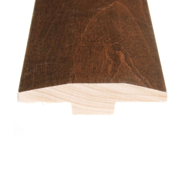 Flexco Truffle 0.46-in T x 2-in W x 78-in L Solid Wood Floor T-moulding Flexco Truffle 0.46-in T x 2-in W x 78-in L Solid Wood Floor T-moulding