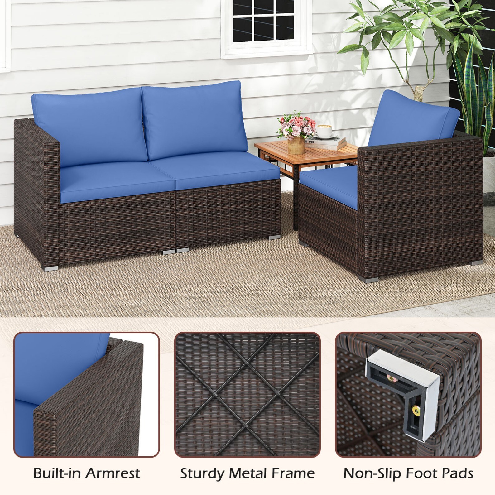 Poinic CWJ74944NY Patio-Sofas-Daybeds - View #4