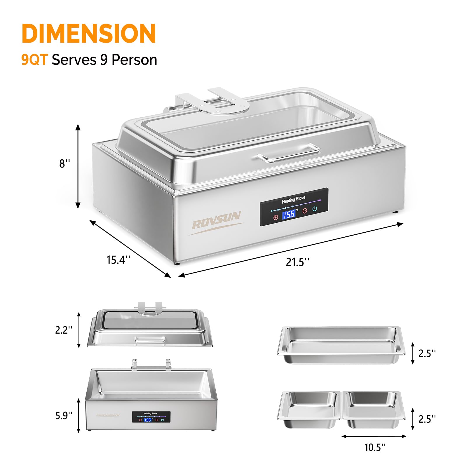 ROVSUN LS-G66000218 Buffet-Servers - View #4