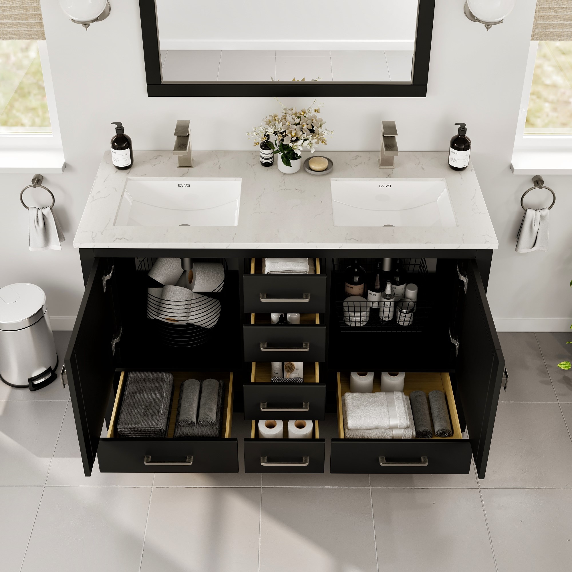 Eviva TVN414-48X18ES-DS Bath-Vanity-Combo - View #4