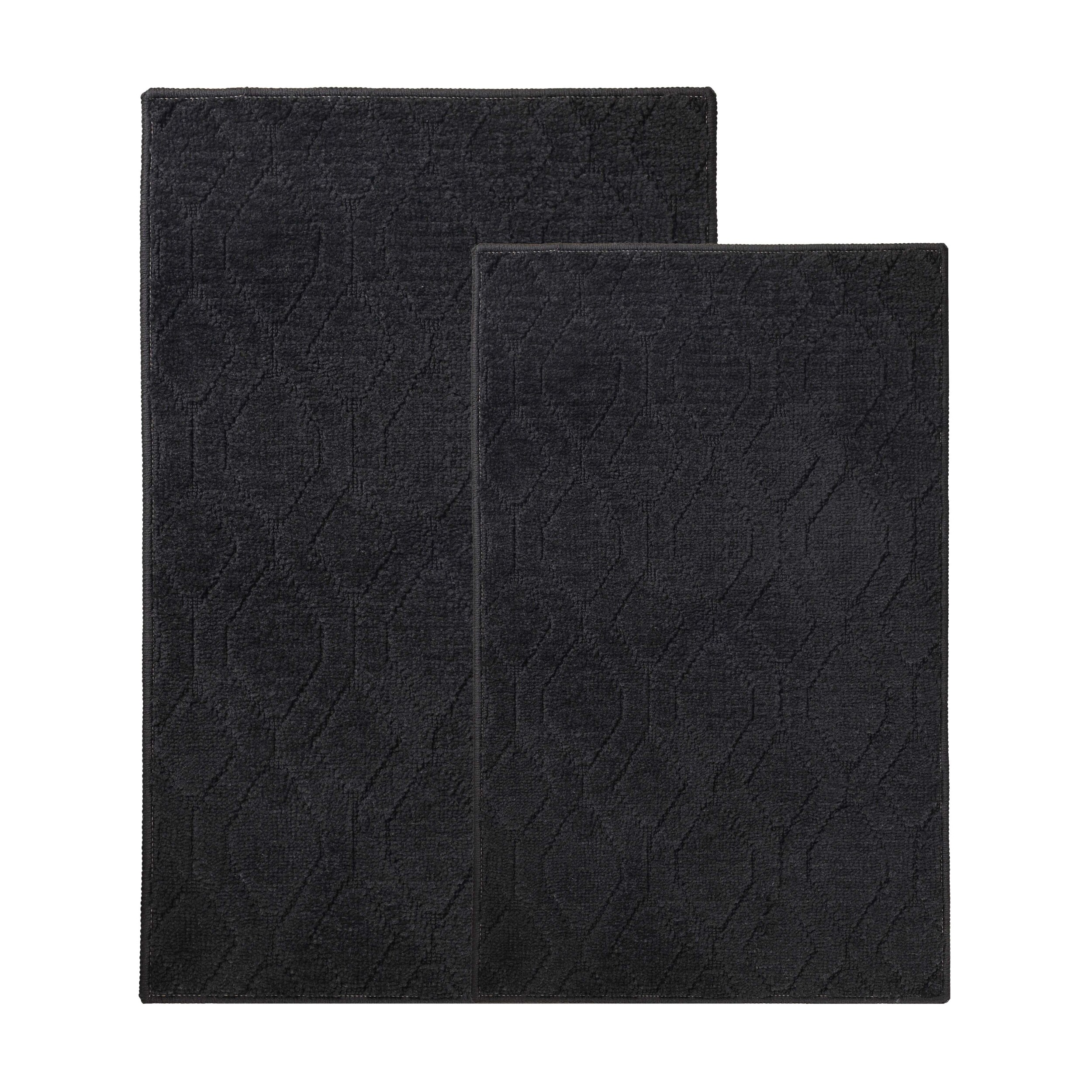 Superior BATHRUG-BROU-L-BK Bath-Rugs - View #3