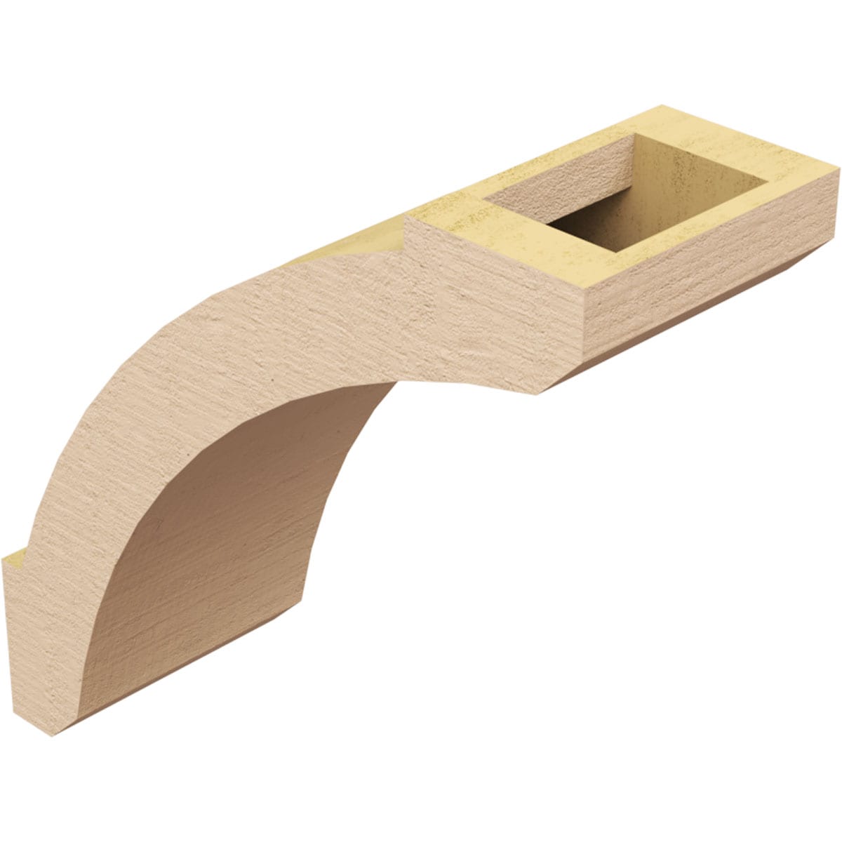 Ekena Millwork BRCUR05X12X12LFTRCPR braces - View #6