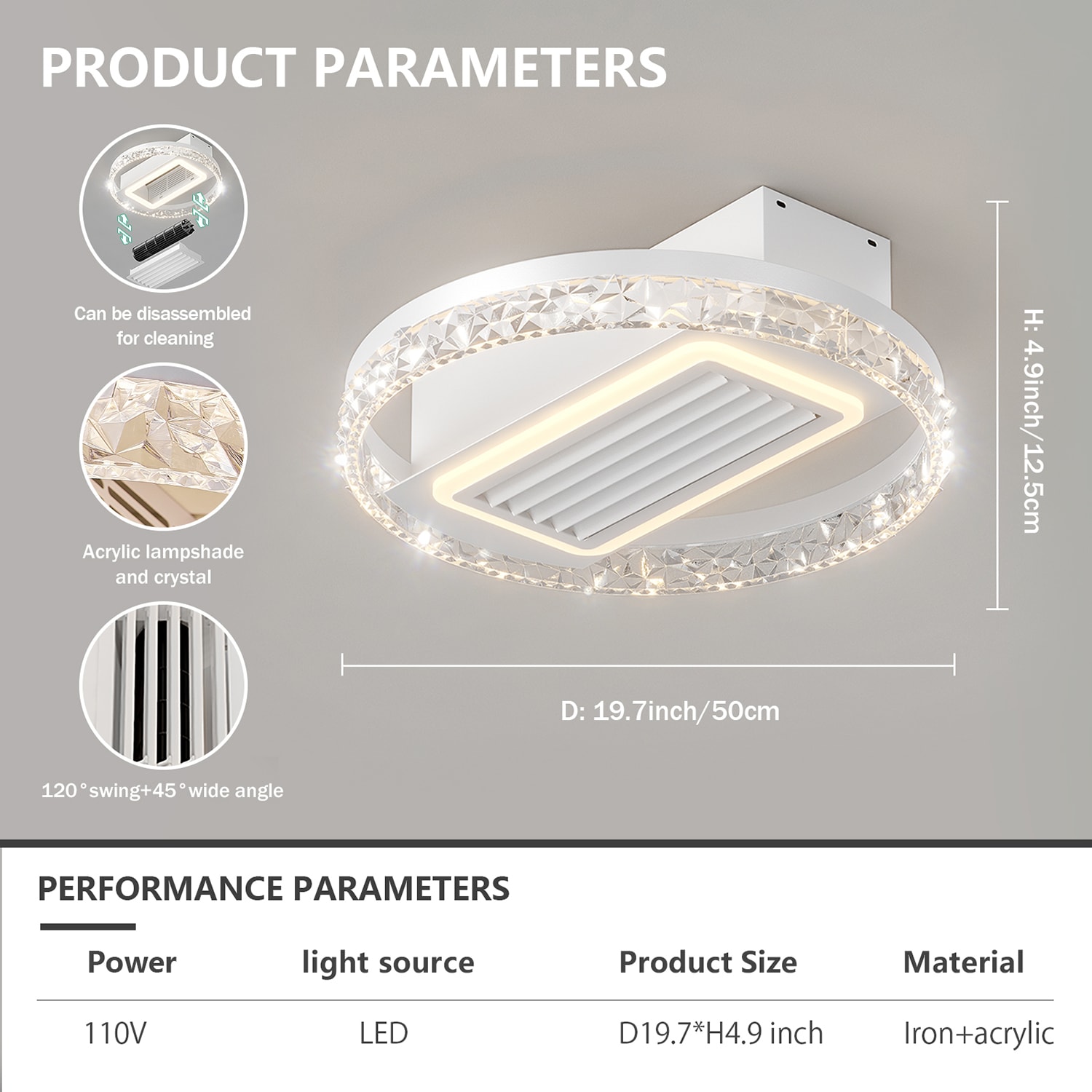 SINOFURN SYA650021BK Ceiling-Fans - View #5