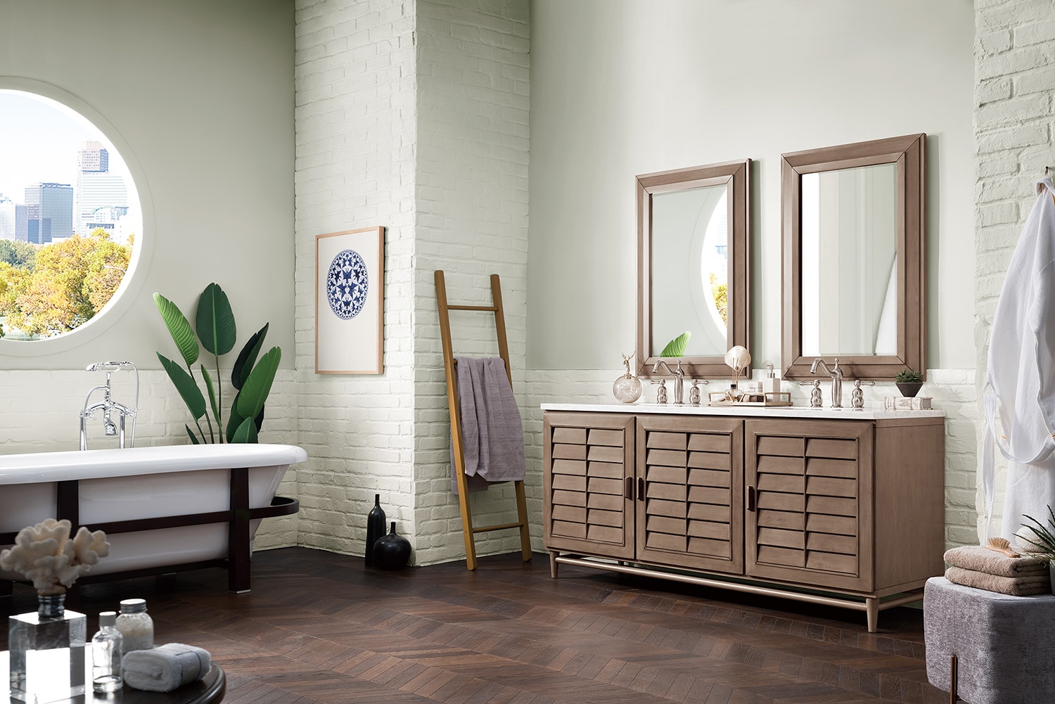 James Martin Vanities 620-V72-WW-3AF Bath-Vanity-Combo - View #3