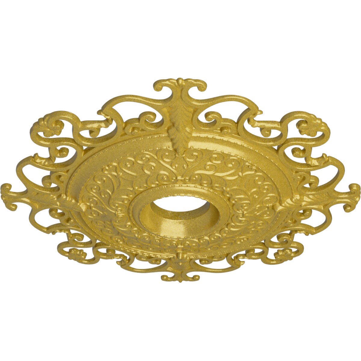 Ekena Millwork CM38OLRGS Ceiling-Medallions - View #2