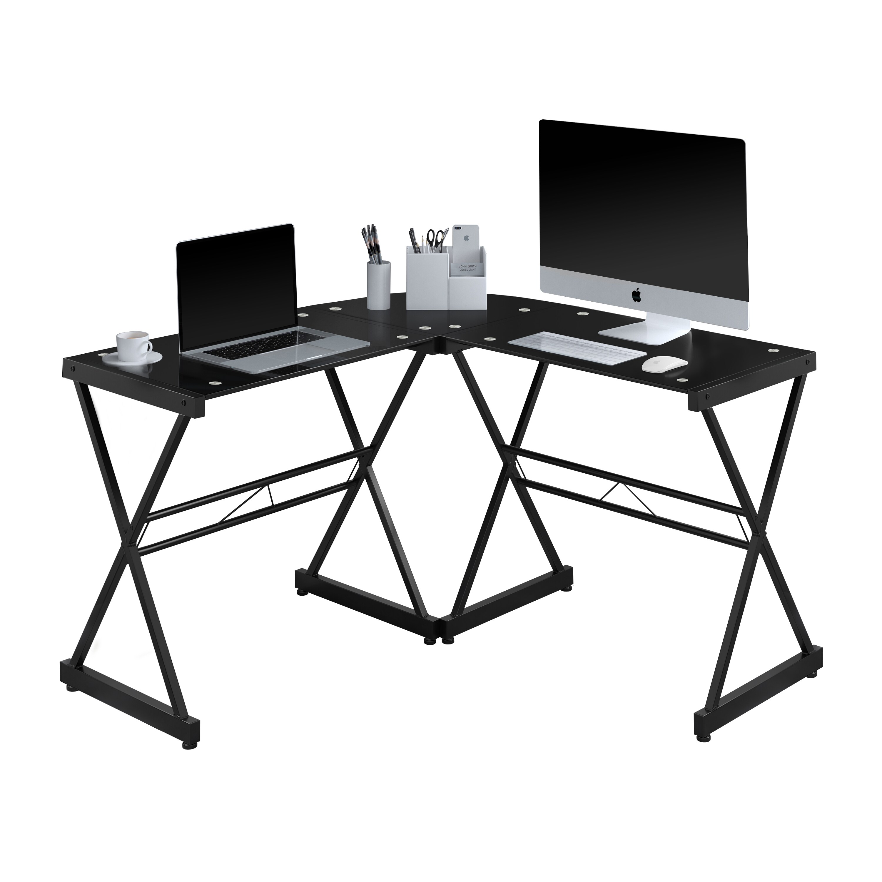 Maocao Hoom BH70931 51-Inches Black Modern/Contemporary Computer desk