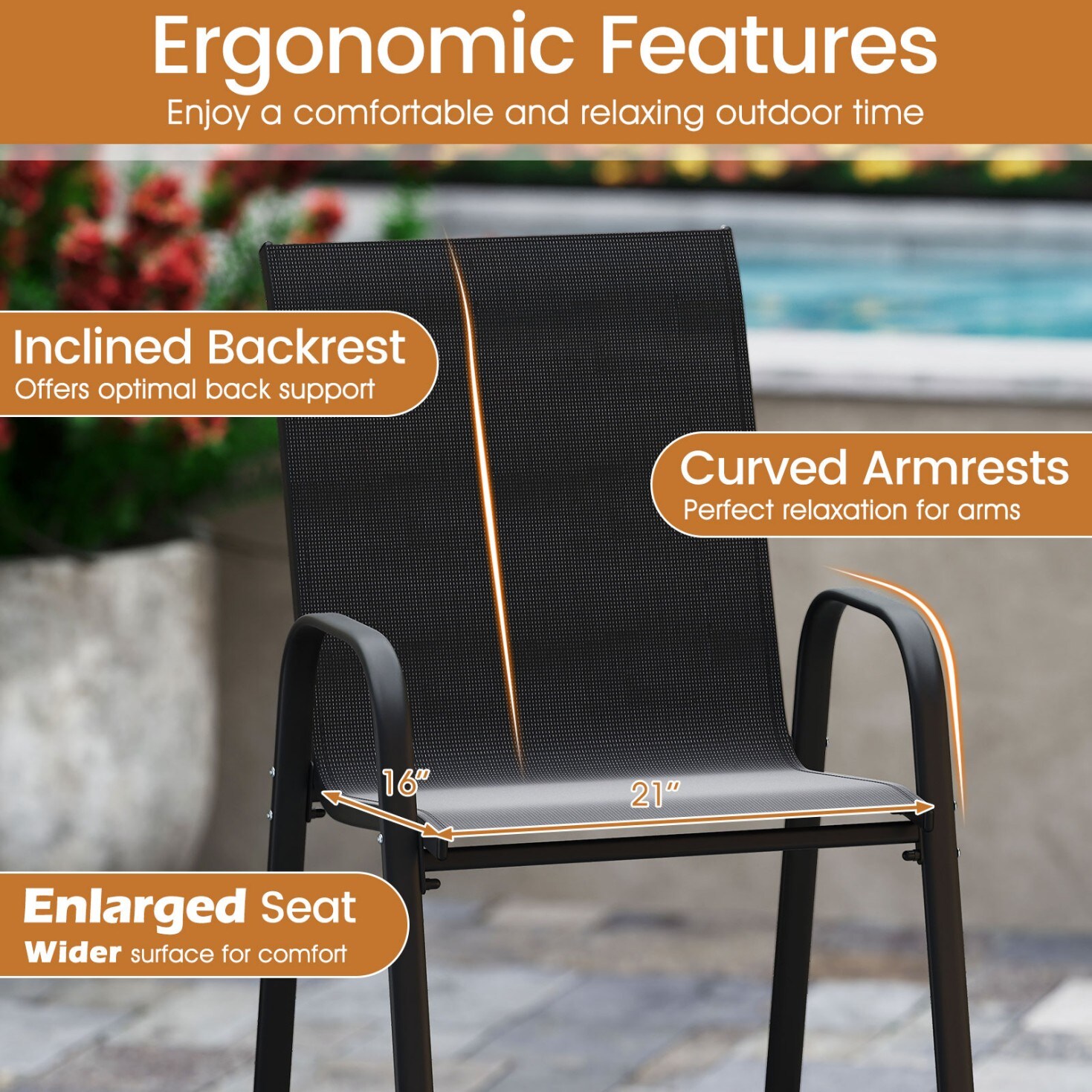 Poinic CWJ12384DK-2 Patio-Chairs - View #5