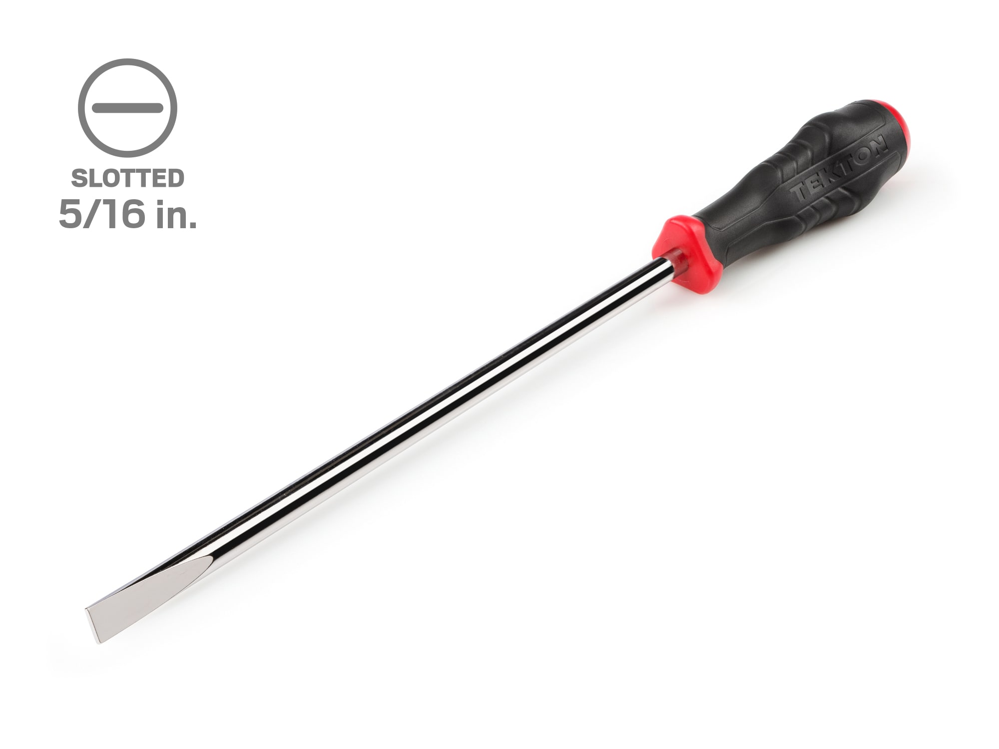 TEKTON DHE34313 Long 5/16 In High Torque 5/16-in 8-in Slotted Screwdriver