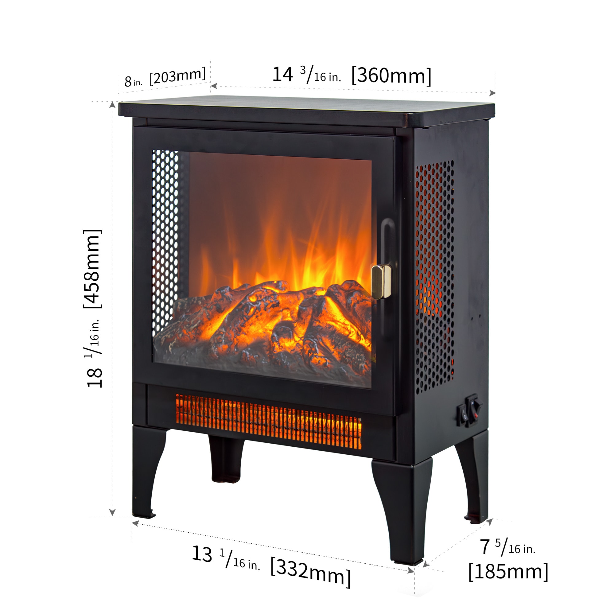 BABOOM BOM-P25293-CO Electric-Fireplaces - View #7