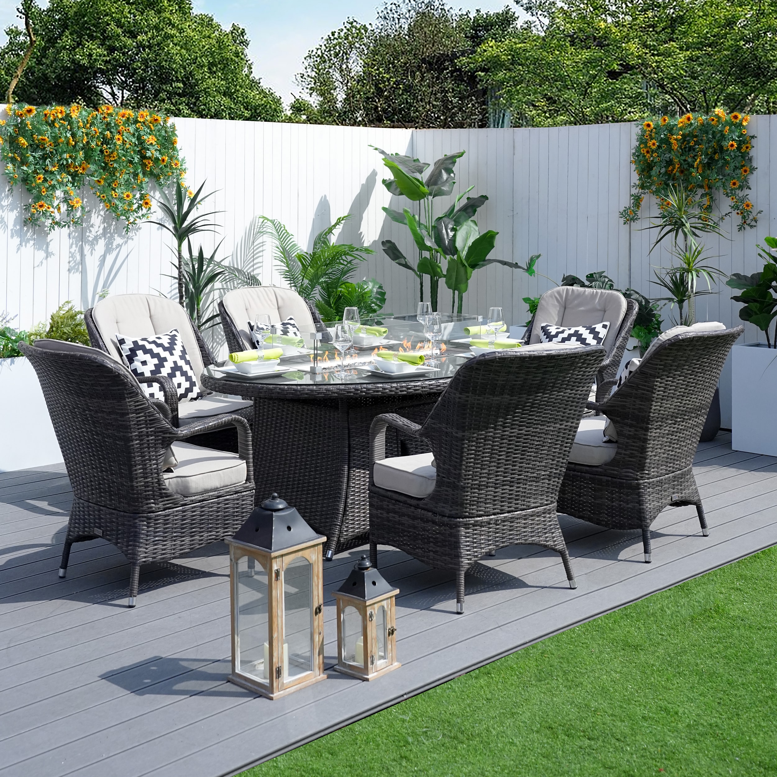 Moda Furnishings MD-PAG-1106-O Patio-Dining-Sets - View #3