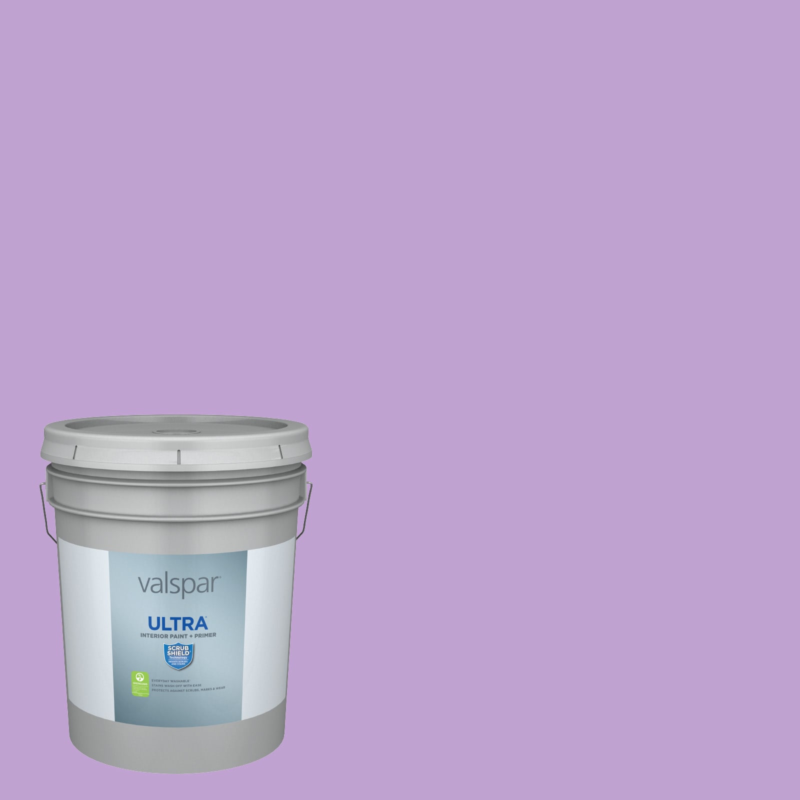 Valspar 4002-10A-935305 Ultra Satin Purple Gala 4002-10A Latex Interior Paint Paint + Primer ( 5-gallon )