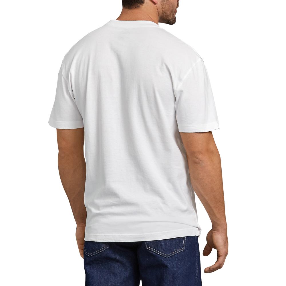 Dickies Men's Textured Cotton Short Sleeve Solid T-shirt (2X Large) at ...