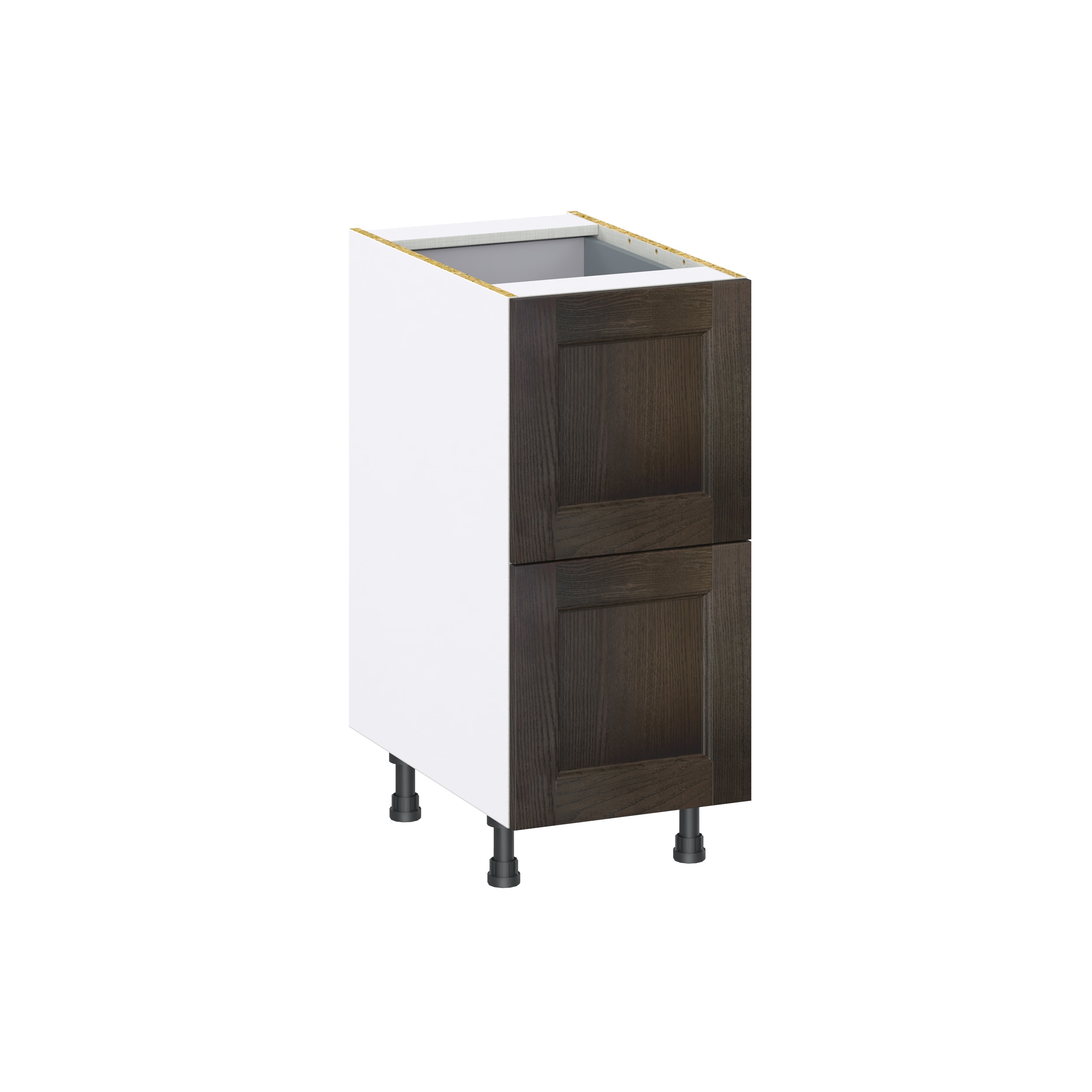Hugo&Borg DSB2D15I1-MO Montclaire 15-in W x 34.5-in H x 24-in D Wood 3 -Drawers Drawer Base Fully assembled Cabinet (Recessed Panel Shaker)