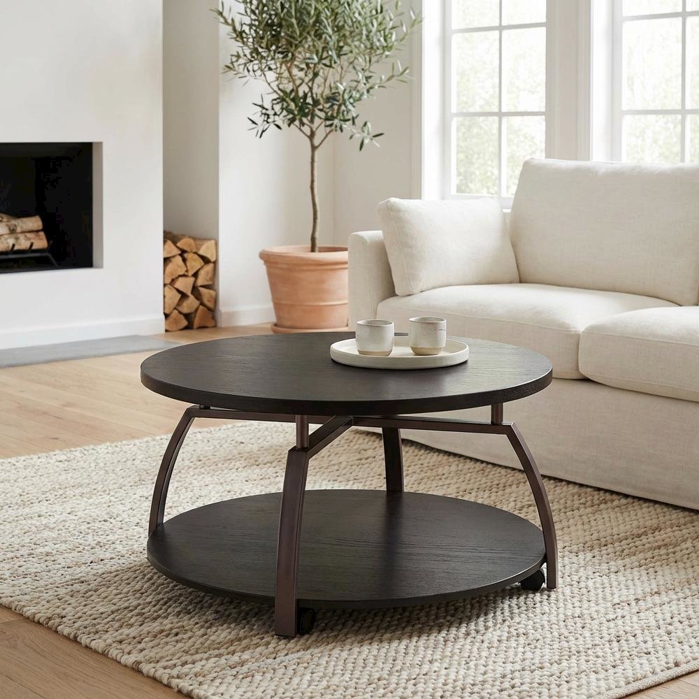 FurniFact BO3942285WHT Accent-Table-Sets - View #3