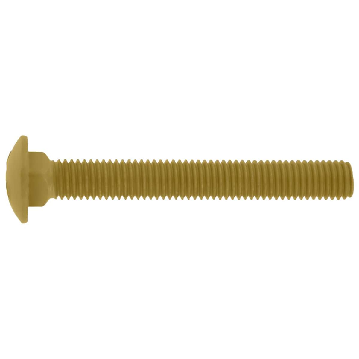 Deck Plus 260820 1/4-in x 2-in Coated Coarse Thread Exterior Carriage Bolt