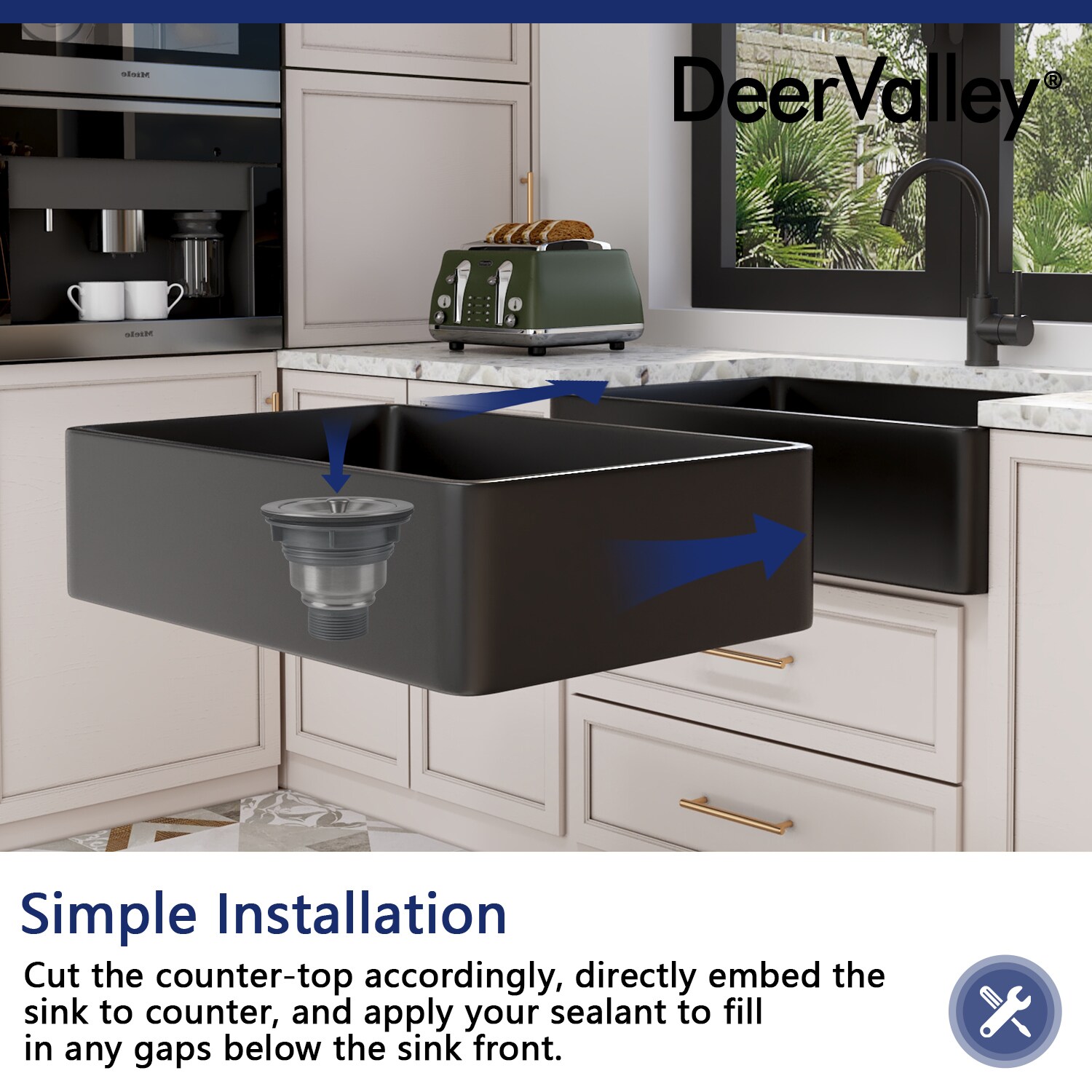 DeerValley DV-1K0082 Kitchen-Sinks - View #9
