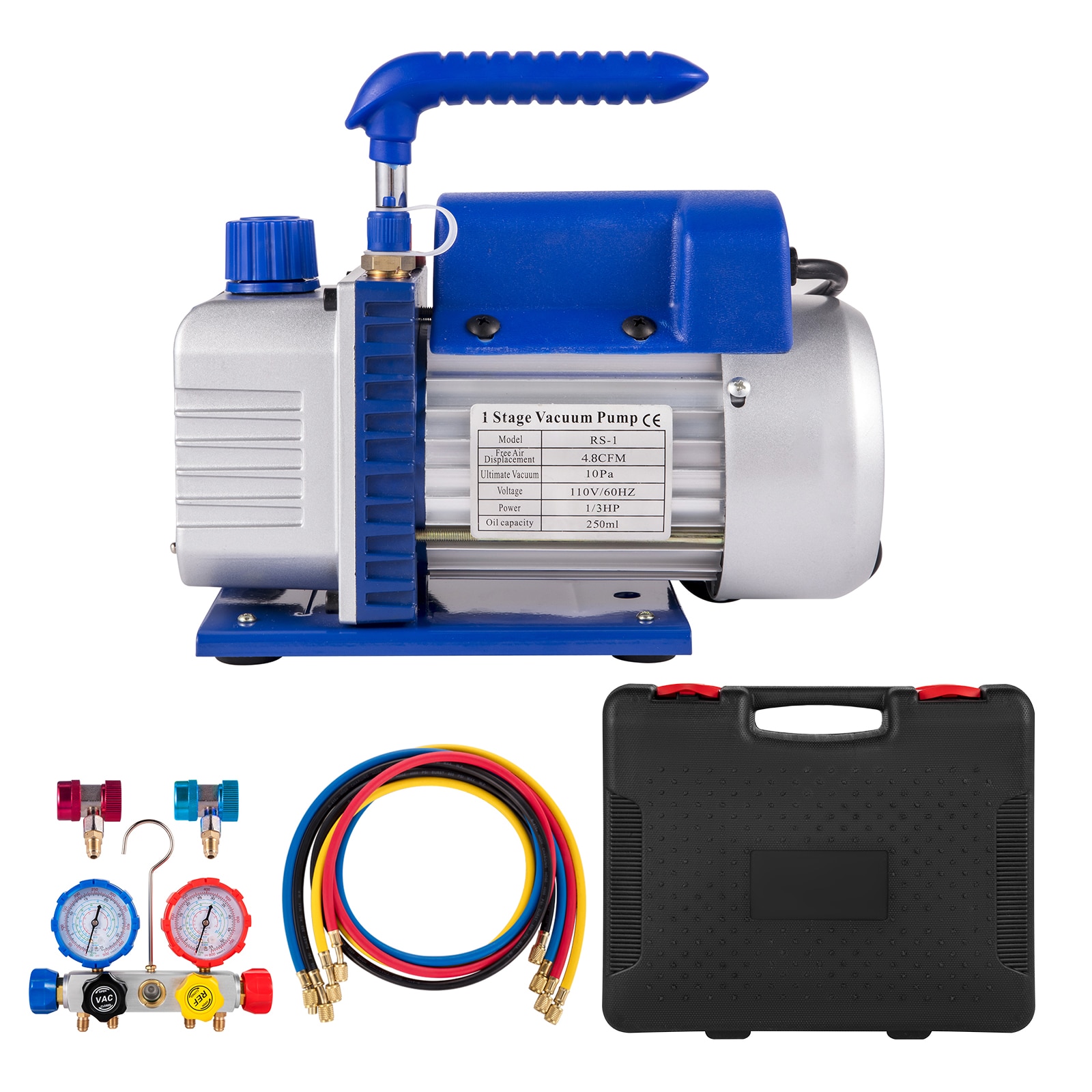 VEVOR MCKDZK44.8CFM7CNVV1 1/4-HP 110 -Volt Aluminum Electric utility pump