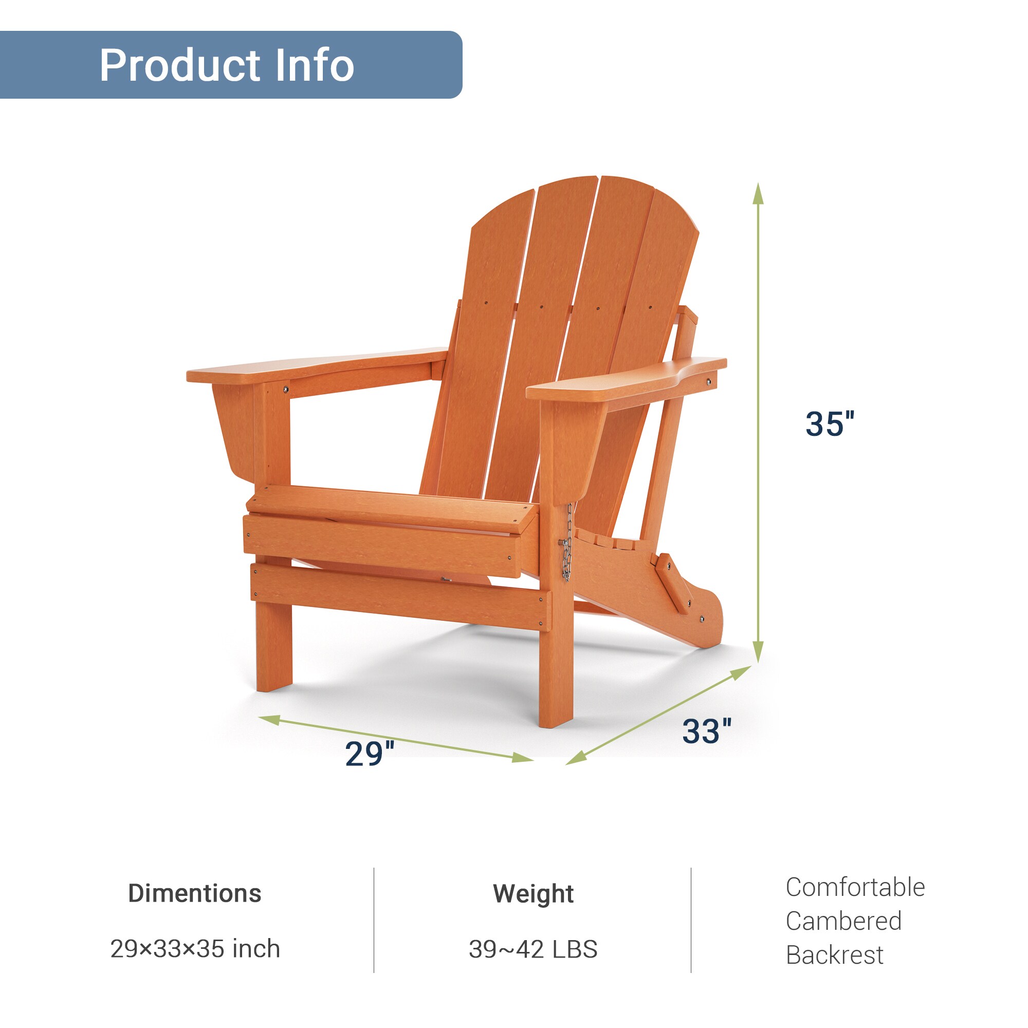 Upland AC-HE01-OG Patio-Chairs - View #7
