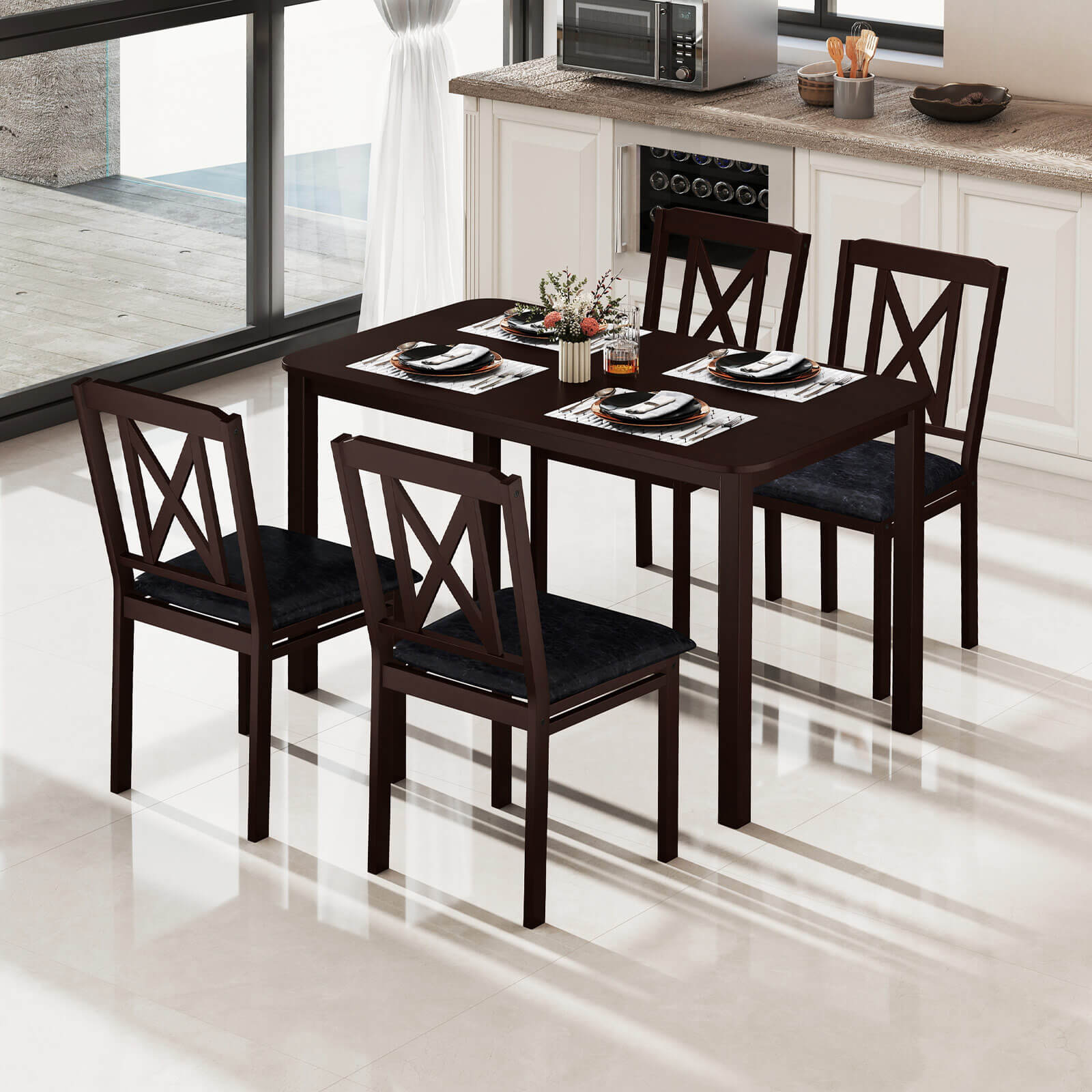 Costway HCST08358 Dining-Sets - View #8