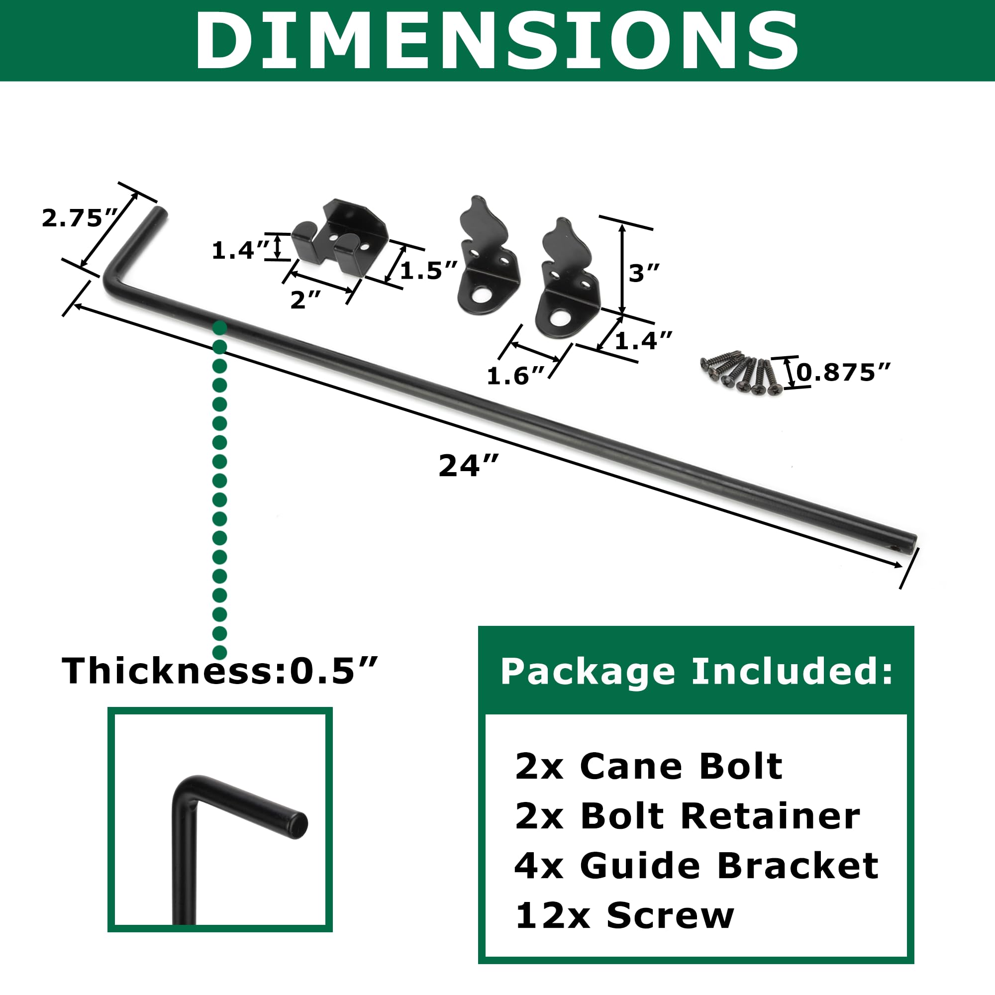 Aoibox LAB33LT4 latchbolts - View #2