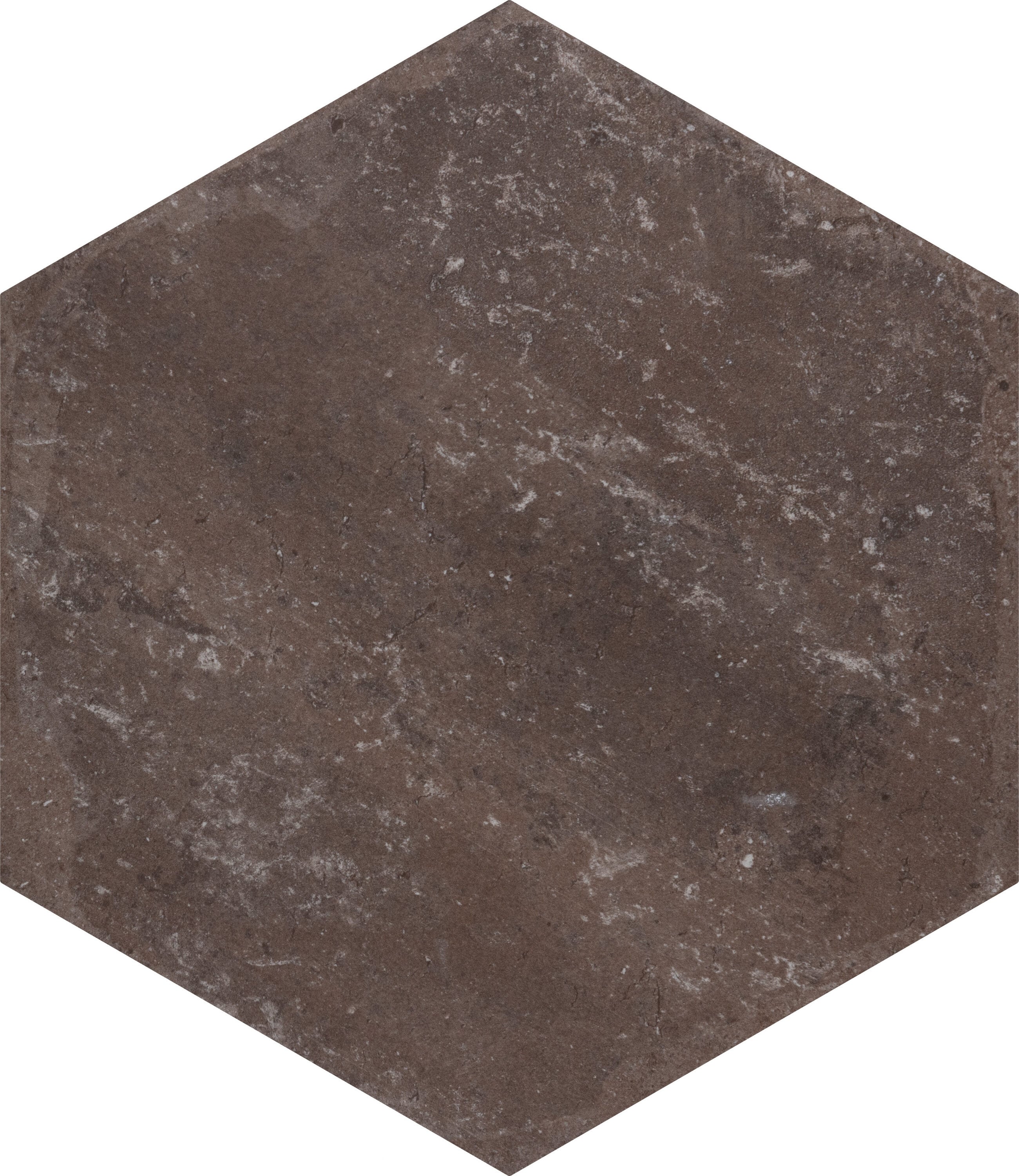 Affinity Tile FMA10BYRE Brickyard Red 9-in x 10-in Matte Porcelain Stone Look Hexagon Floor and Wall Tile (13.05-sq. ft/ Carton)