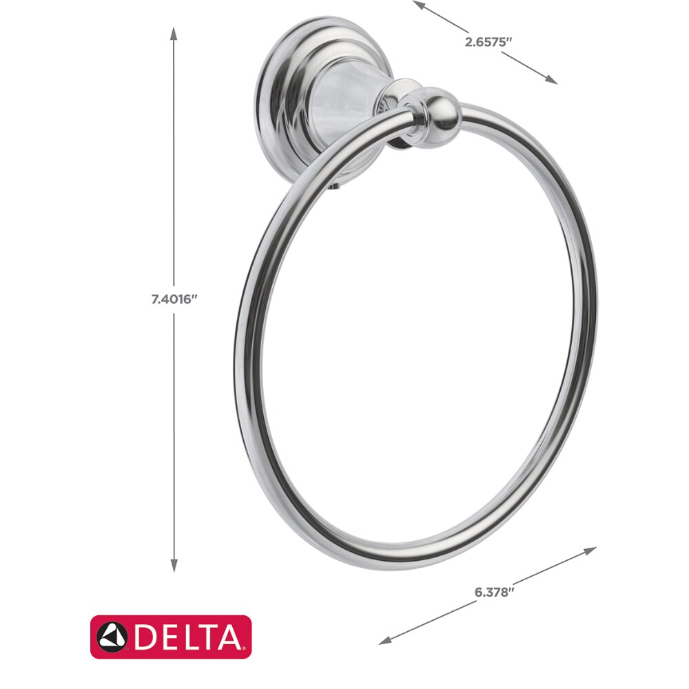 Towel Ring in Chrome –