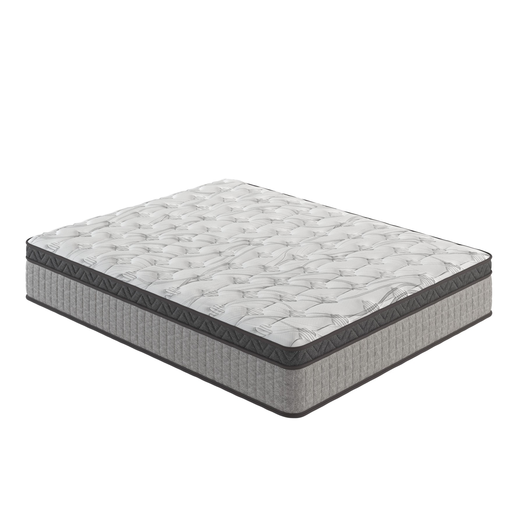 Maocao Hoom JL1P237485 12-in Medium Twin Hybrid Memory Foam/Coil Blend Mattress in a Box