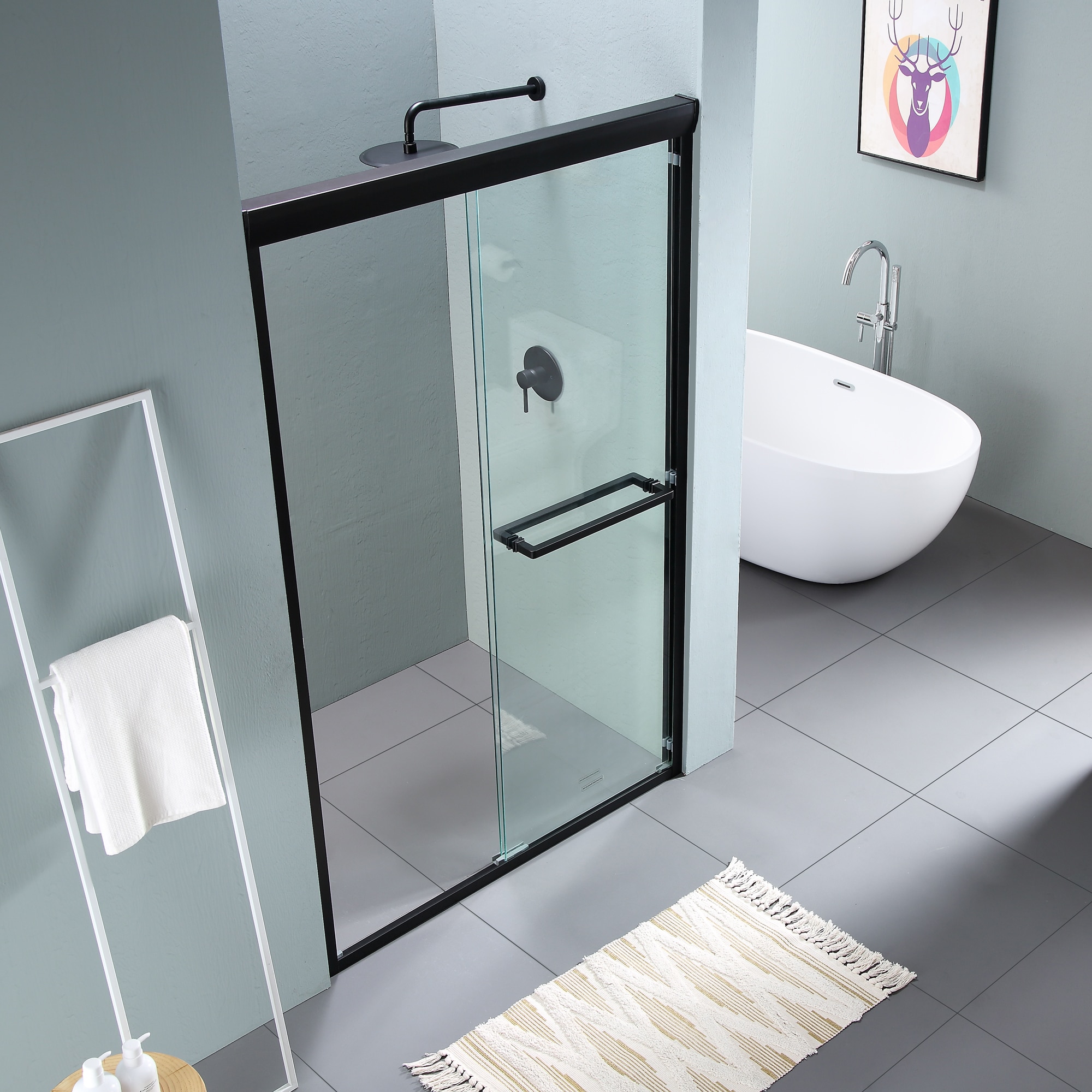 Lordear HRD-LD-6A22-48MB Shower-Doors - View #7