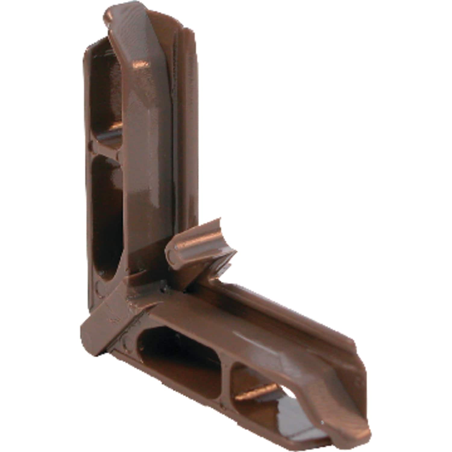 Prime-Line Prime Line Brown Plastic 7/16 in. W X 3/4 in. L Screen Frame Corner 20 pk