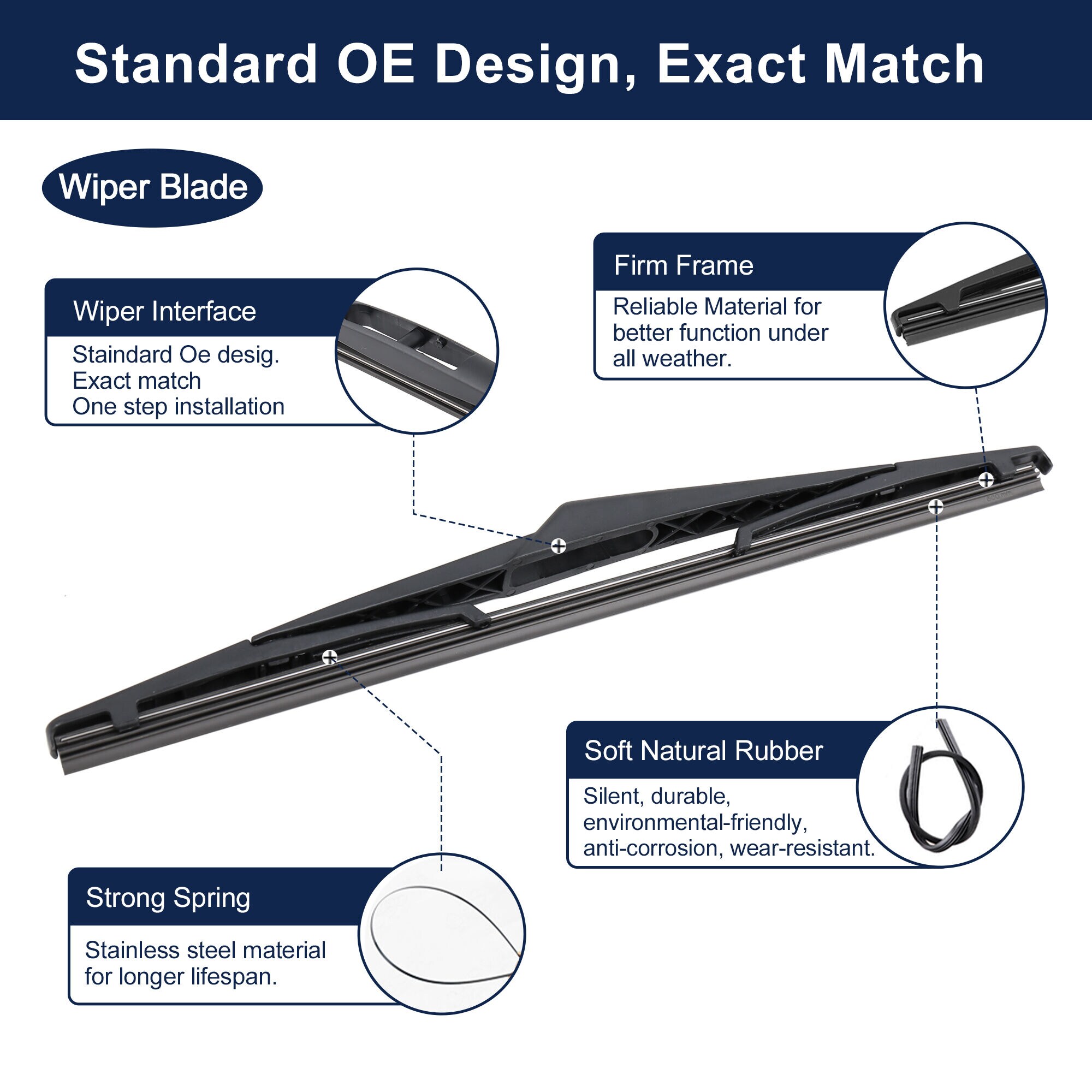 Unique Bargains S26010400UX5229 Wiper-Blades - View #5