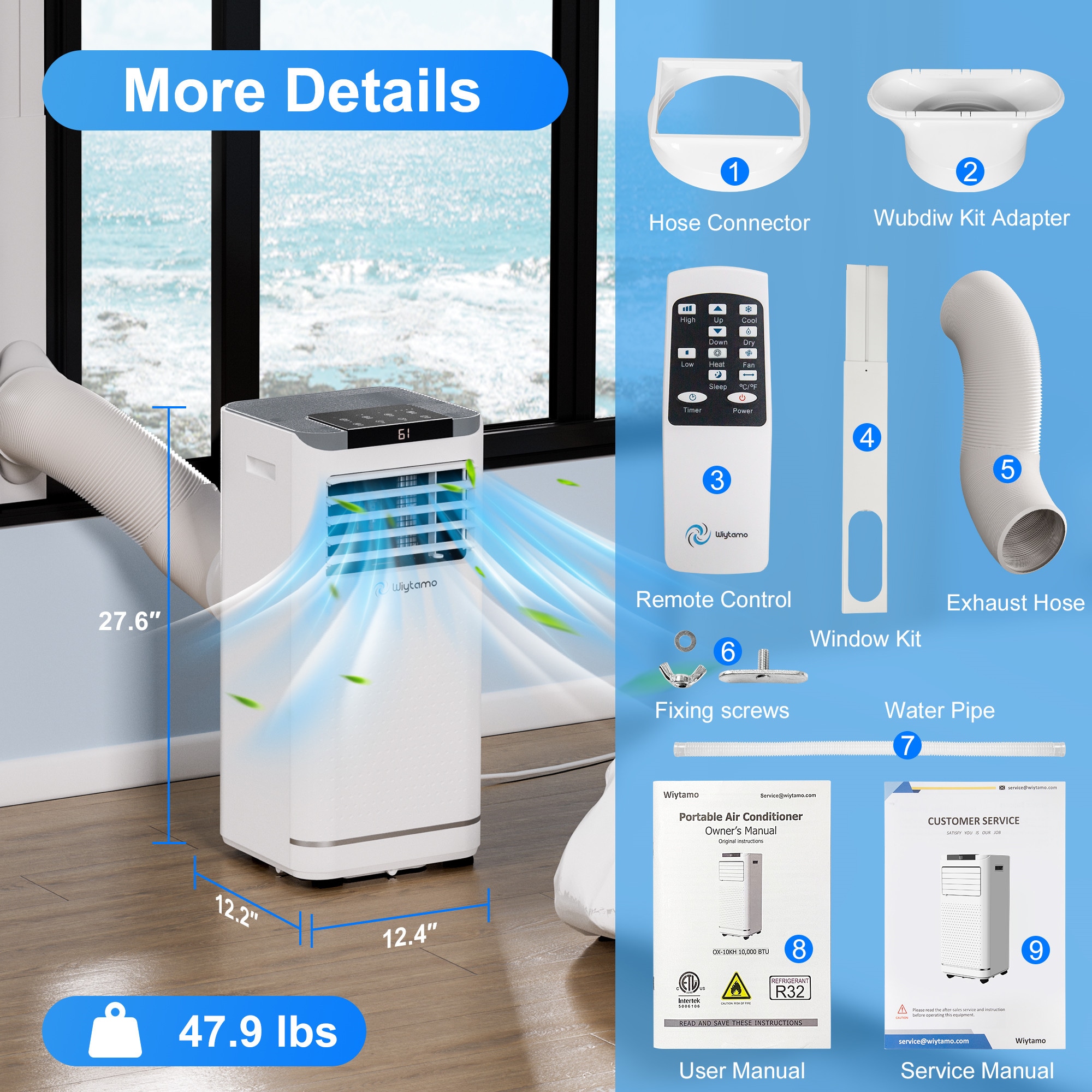  LW-OX-10KH Portable-Air-Conditioners - View #5