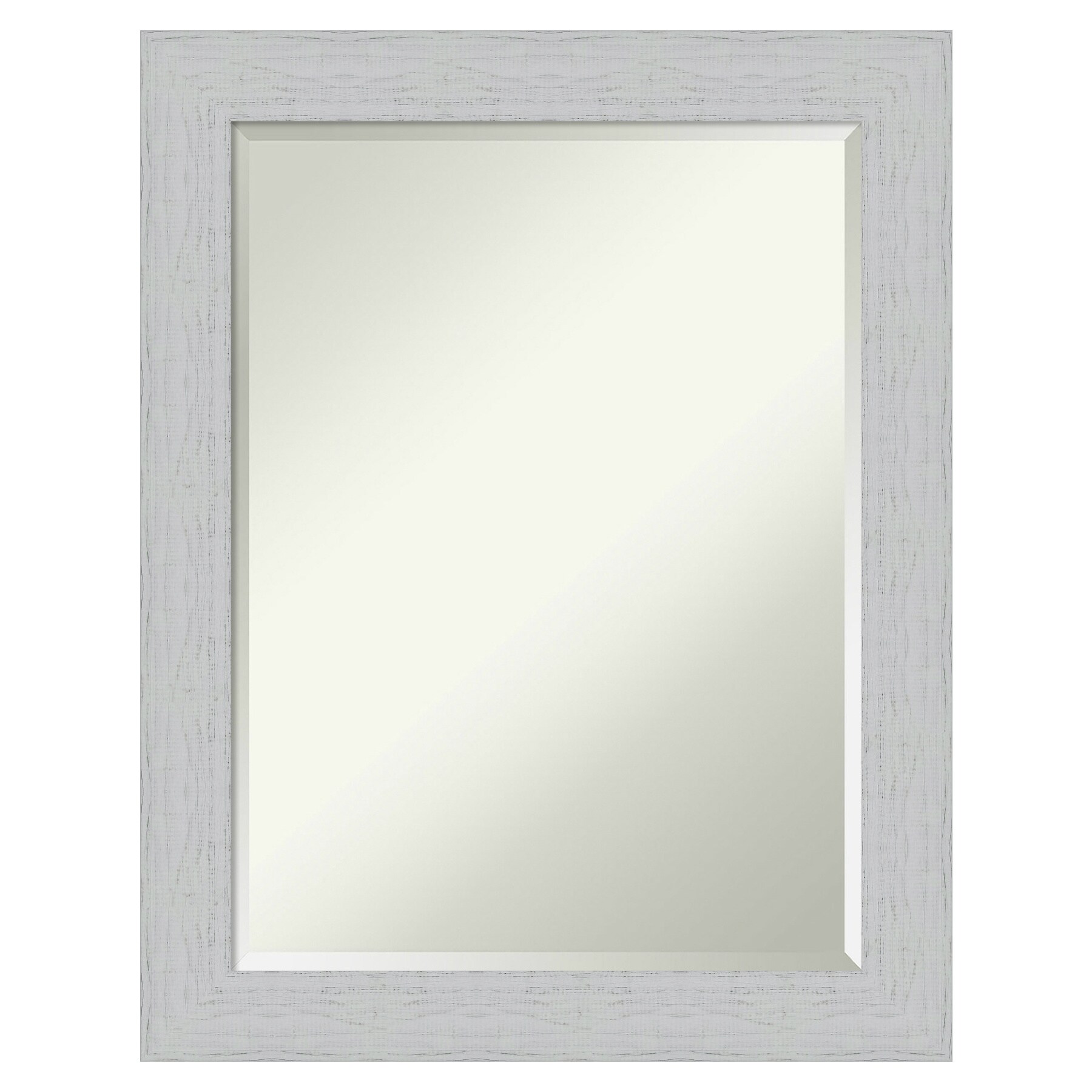 Matted to Scoop with White Mat Wall Frame, Whitewash, Sold by at Home