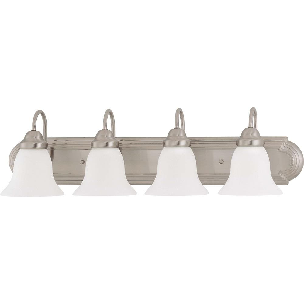  LW3324 Ballerina 24-in 3-Light Brushed Nickel Transitional Vanity Light Bar