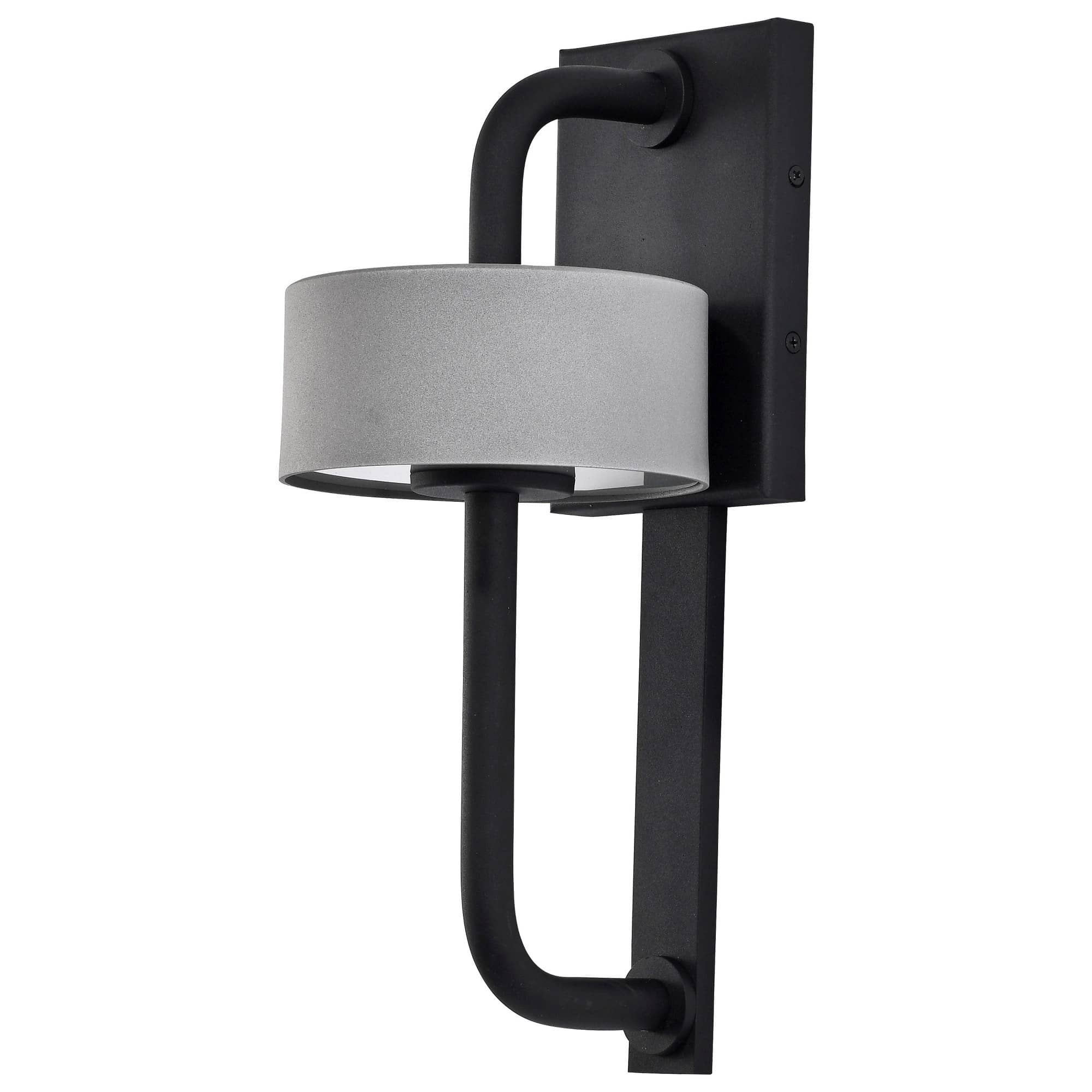 Overtop - 10W LED Outdoor Medium Wall Lantern In Modern Style-15 Inches Tall and 6 Inches Wide