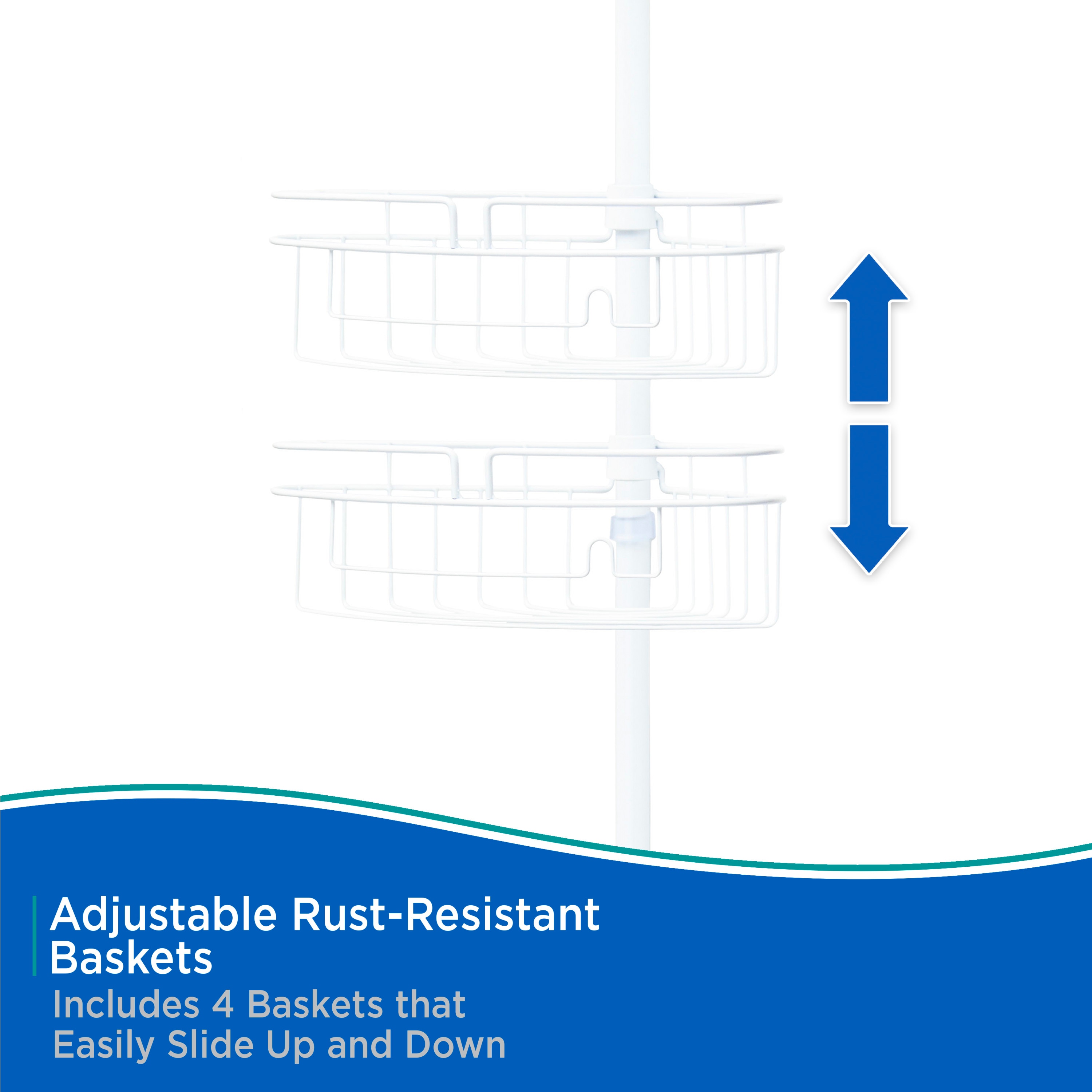 Kenney KN61523 Hanging-Shower-Caddies - View #4