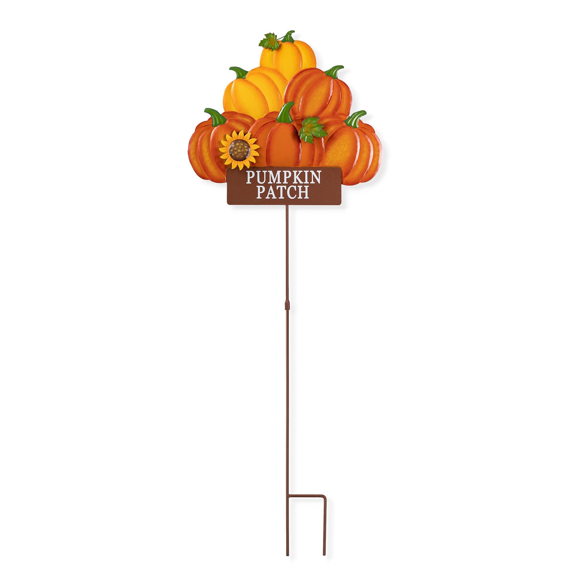 Glitzhome 2006500002 3.5-Feet Pumpkin Yard decoration