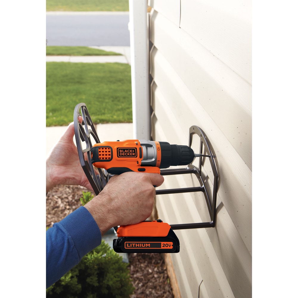 BLACK+DECKER 20V MAX Cordless Drill Driver with Battery and Charger, LED  Work Light (LDX220C)