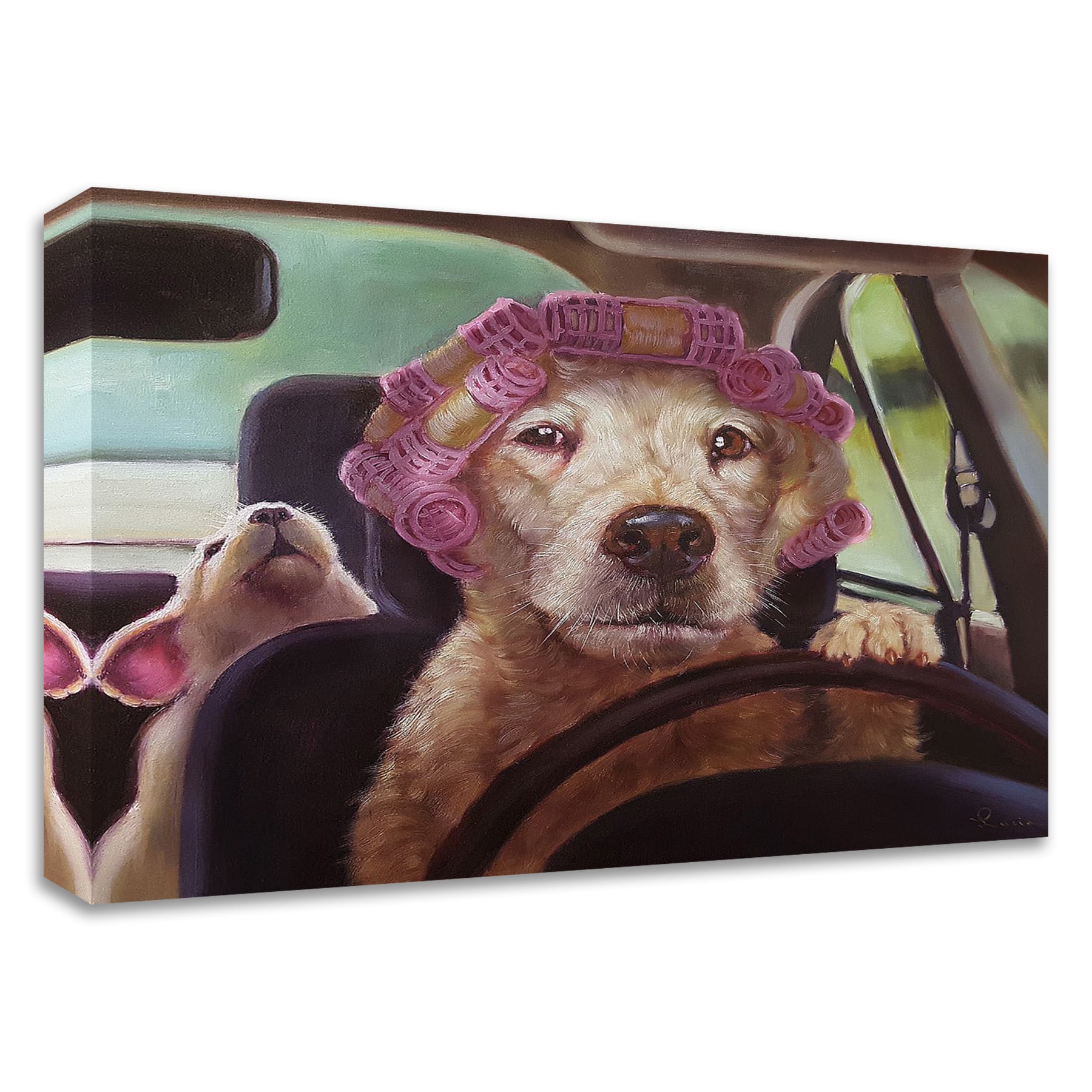 Tangletown Fine Art 18-in H x 22-in W Animals Print on Canvas in the ...