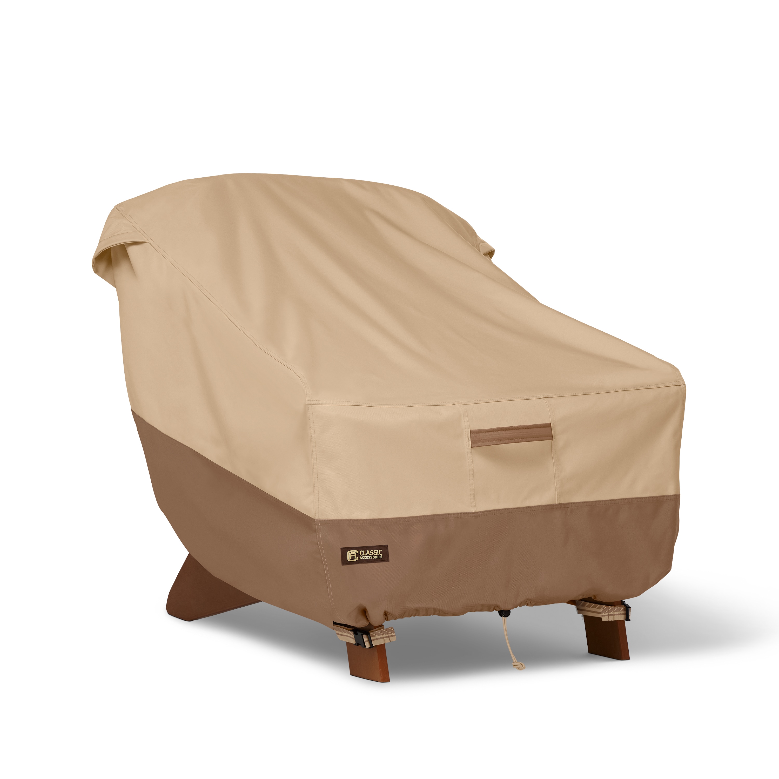 Classic Accessories 56-432-011501-EX Veranda's Best Earth Polyester Patio Furniture Cover For Adirondack chair