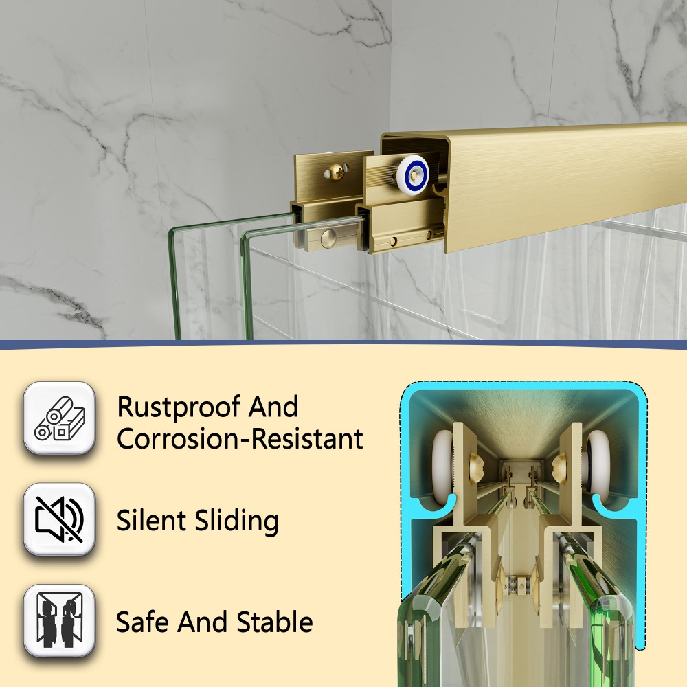 AAZJ JYS-W2517P433893 Shower-Doors - View #4