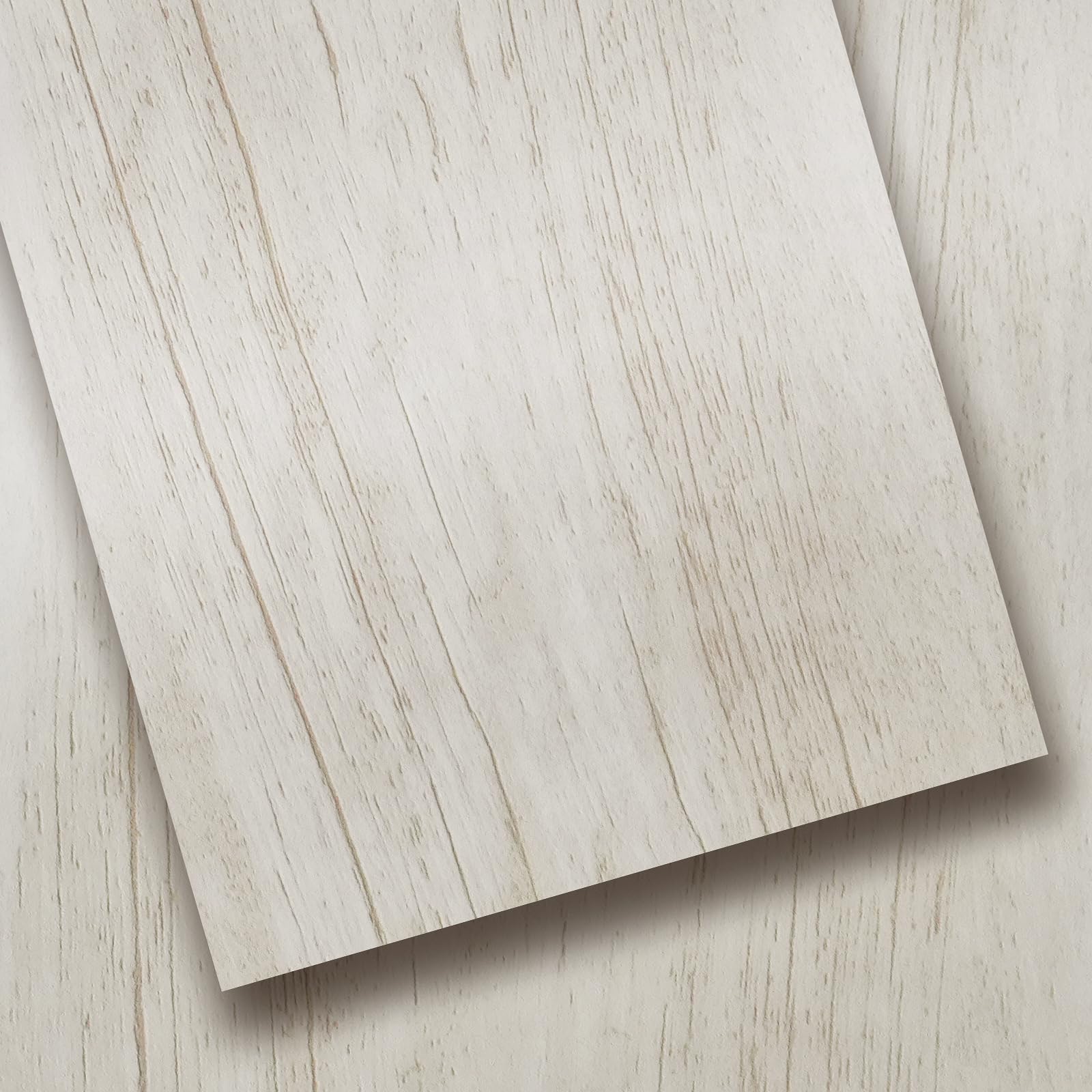 Phewnyzo  18 Sq Ft Floor Tiles Peel and Stick Vinyl Floor 36 x 6 inch Luxury Self Adhesive Waterproof Flooring Planks DIY for Kitchen Living Room