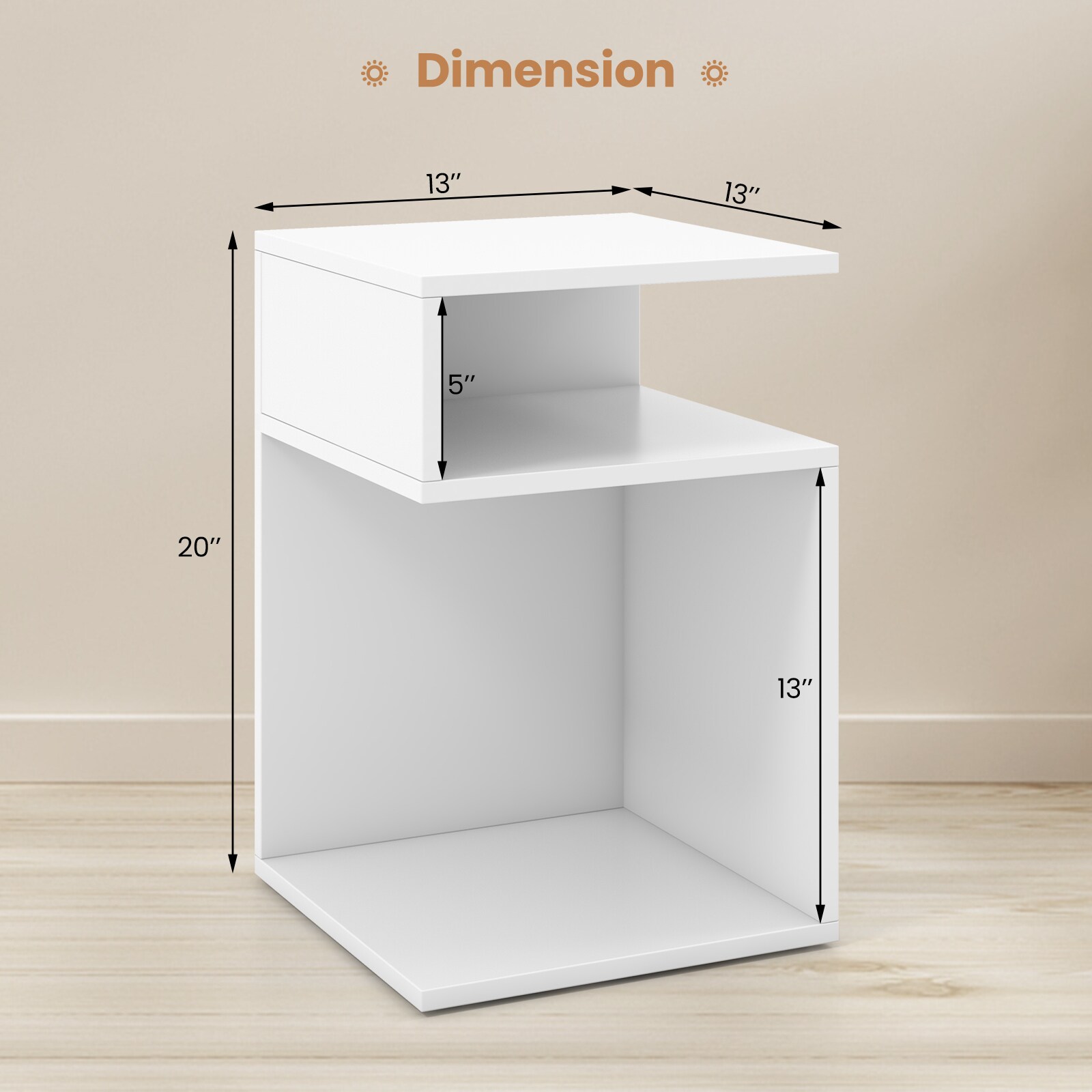 Fenbeli QLLSFENH598 End-Tables - View #3