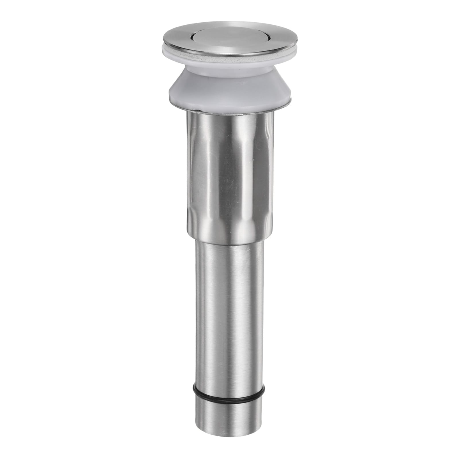 Unique Bargains - 7 Inch Sink Drain for Bathroom Kitchen Stainless SteelSink Drain White Washer w...